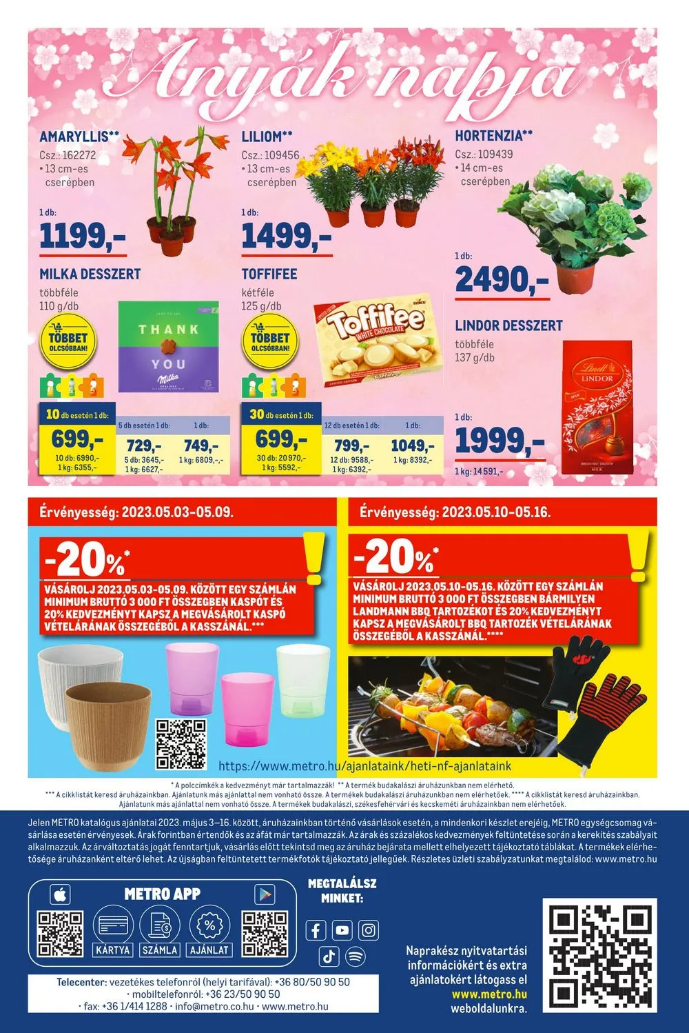 Metro akciós újság Élelmiszer 05.03–05.16 – 16. oldal