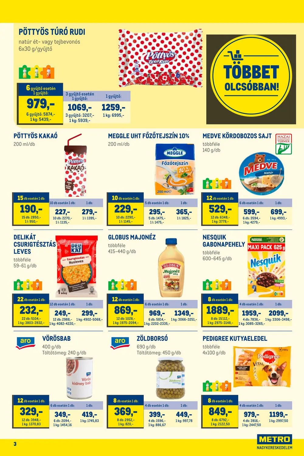 Metro akciós újság Élelmiszer 08.23–09.05 – 3. oldal