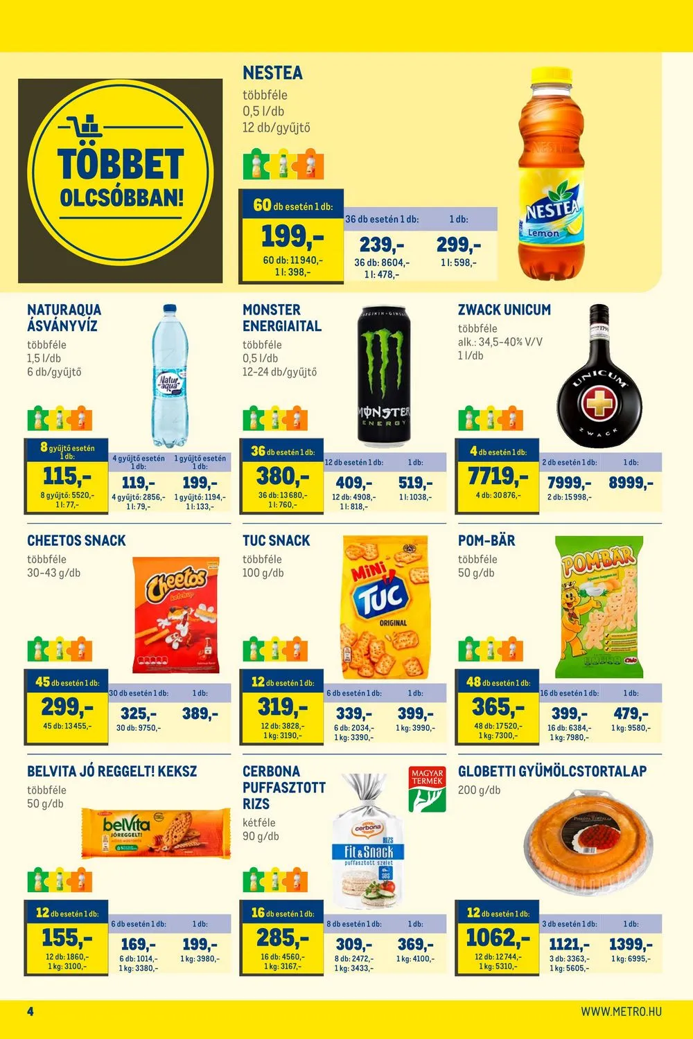 Metro akciós újság Élelmiszer 08.23–09.05 – 4. oldal