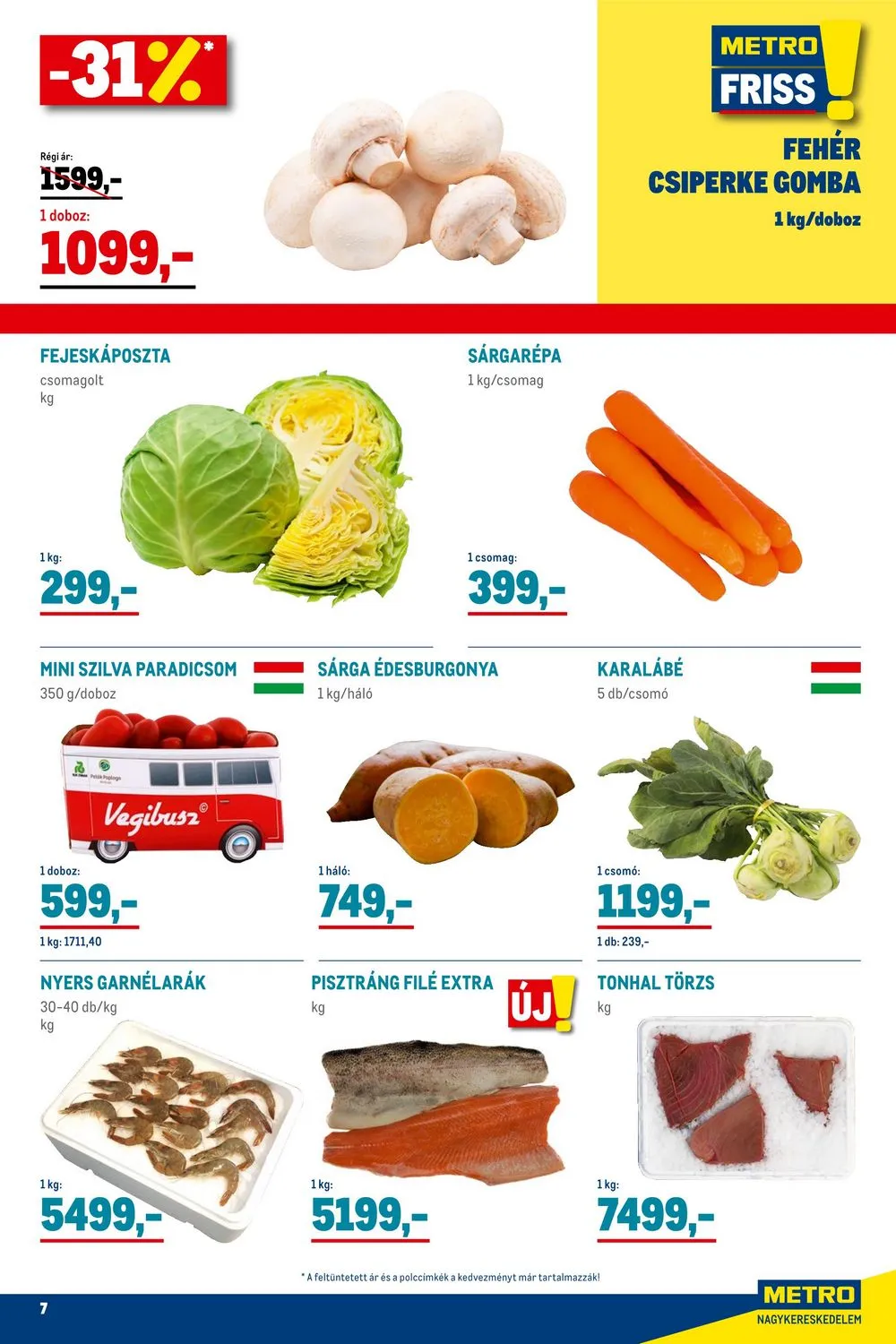 Metro akciós újság Élelmiszer 09.20–10.03 – 7. oldal