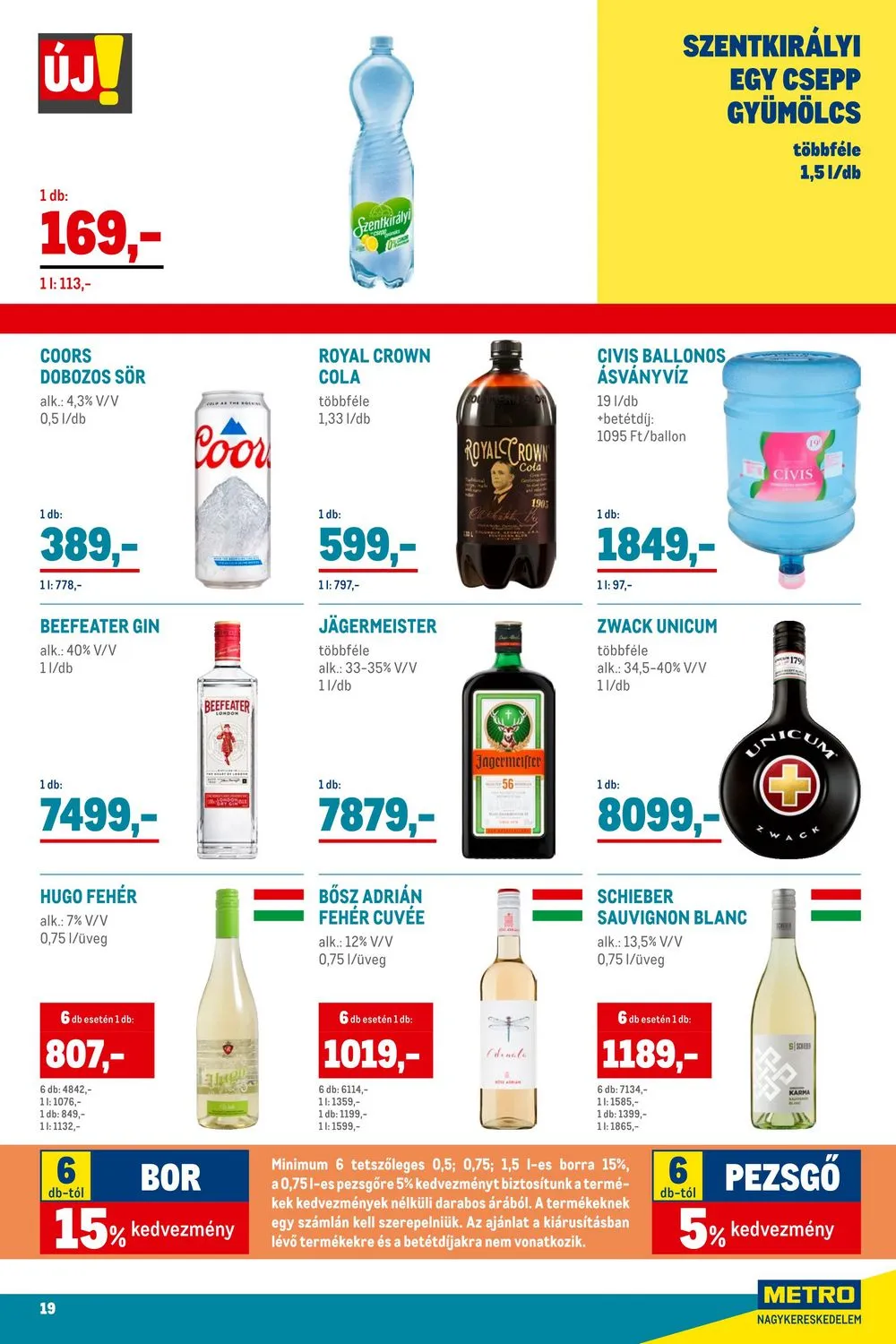 Metro akciós újság Élelmiszer 05.02–05.31 – 19. oldal