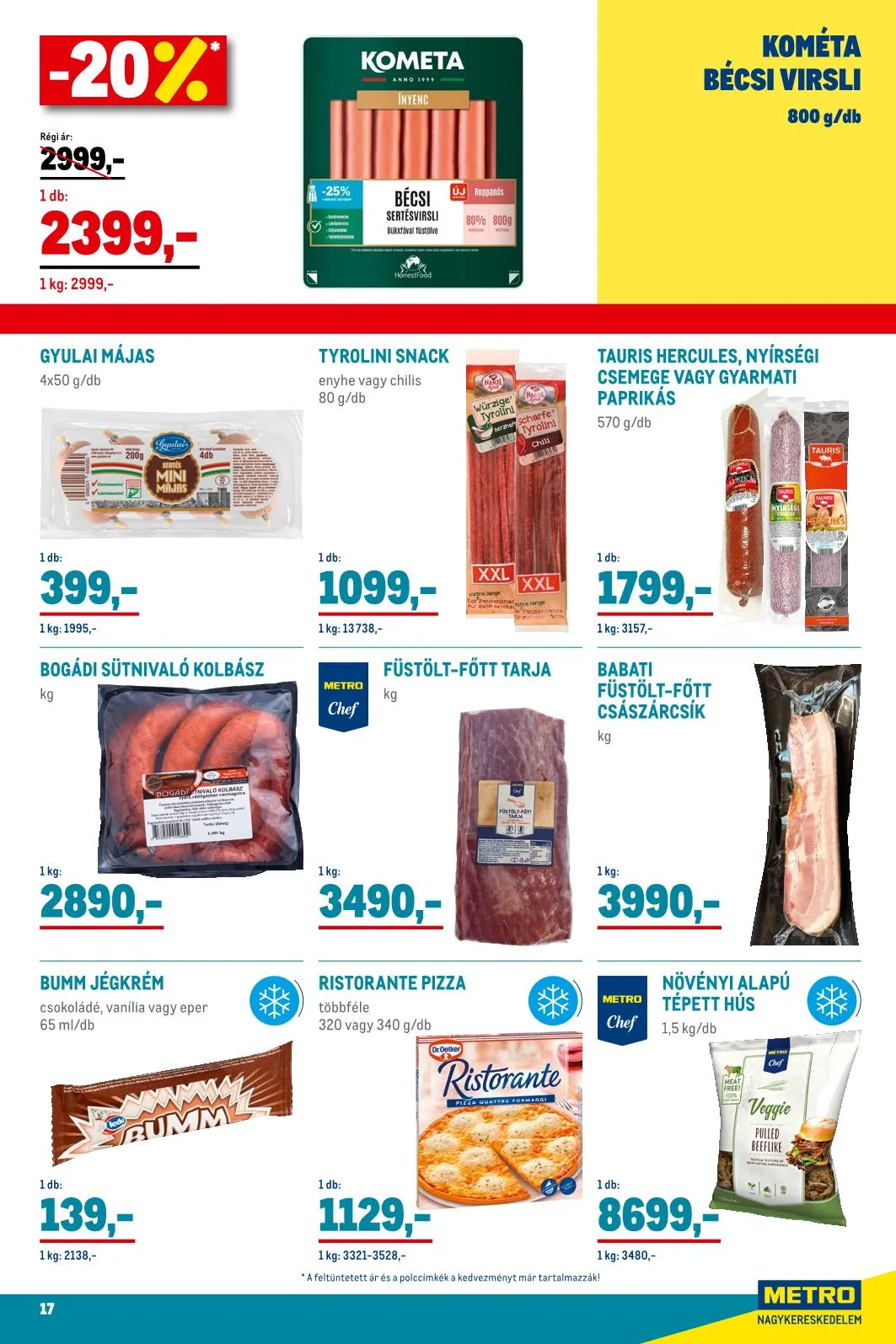 Metro akciós újság Élelmiszer 08.01–08.31 – 9. oldal
