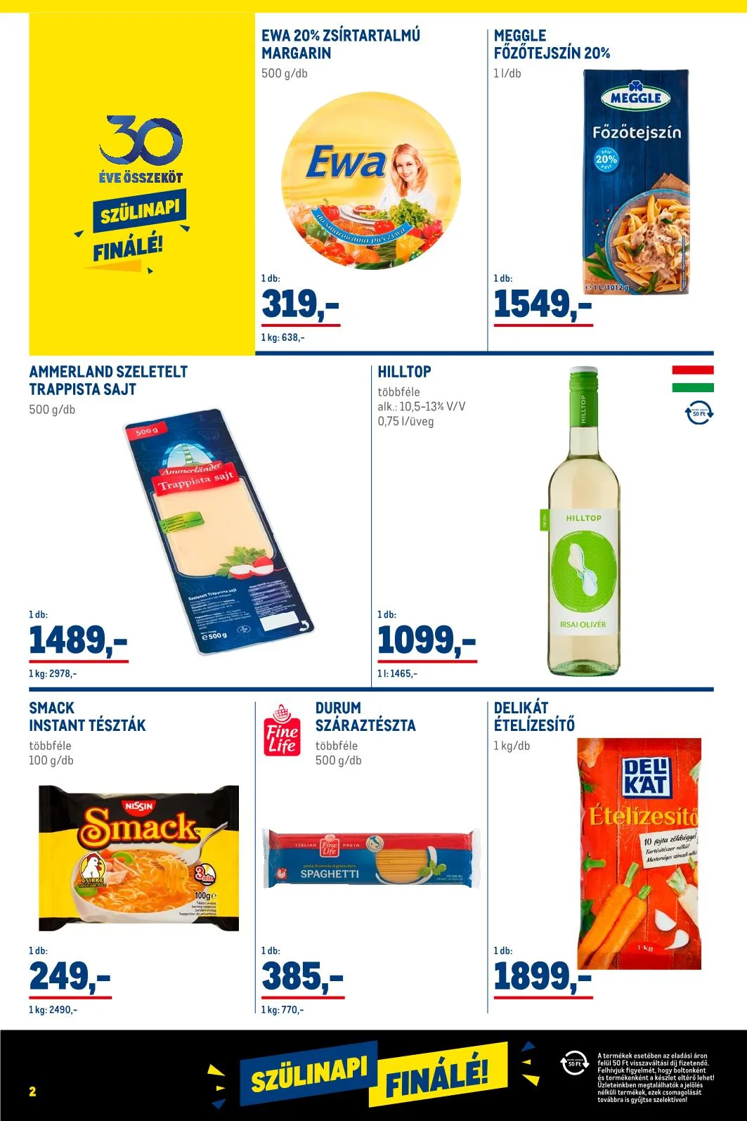 Metro akciós újság Élelmiszer 09.01–09.30 – 12. oldal