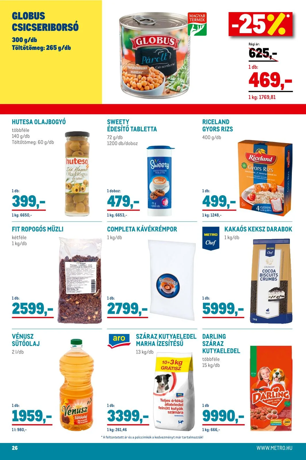 Metro akciós újság Élelmiszer 09.01–09.30 – 19. oldal