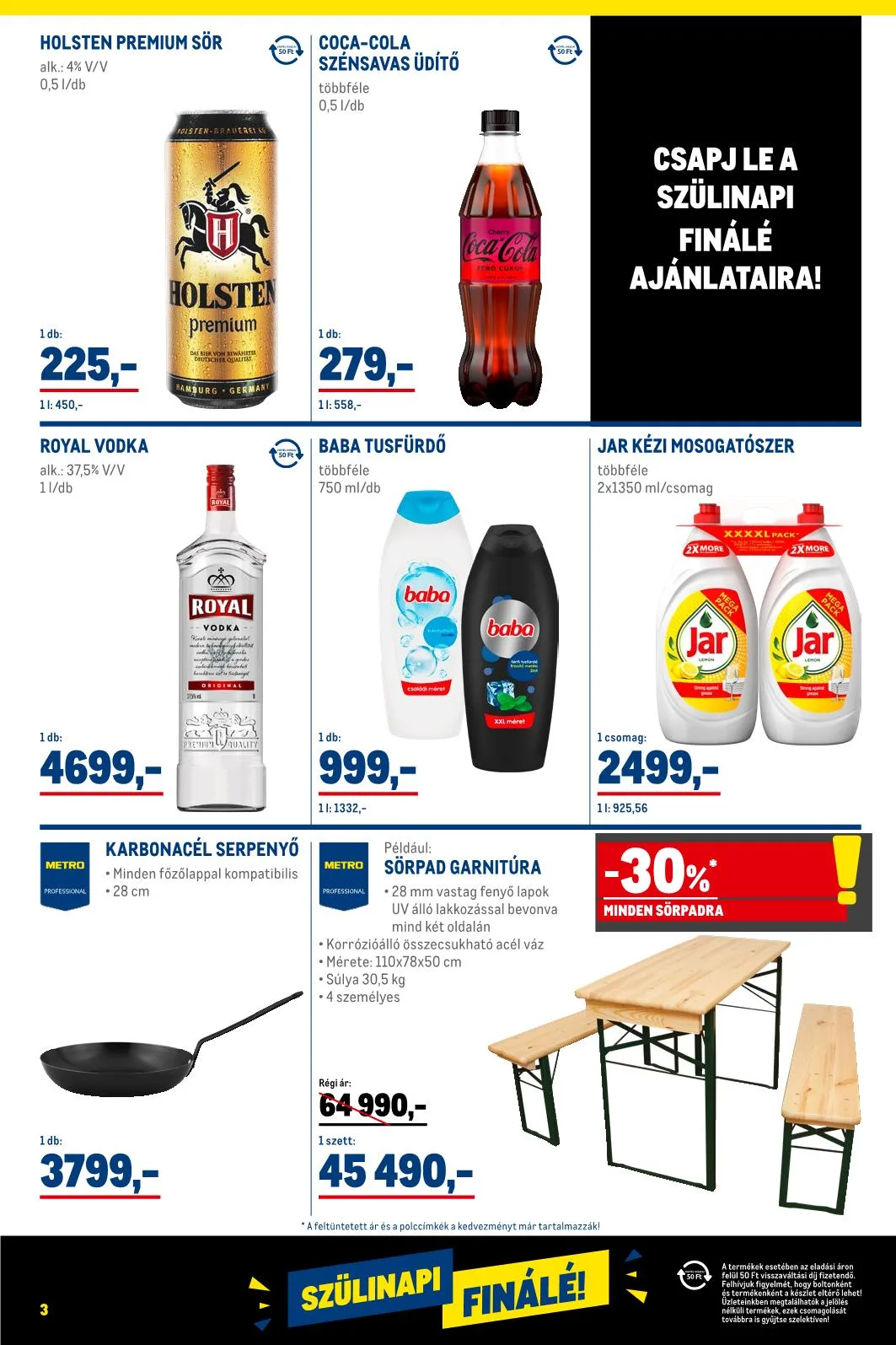 Metro akciós újság Élelmiszer 09.01–09.30 – 23. oldal