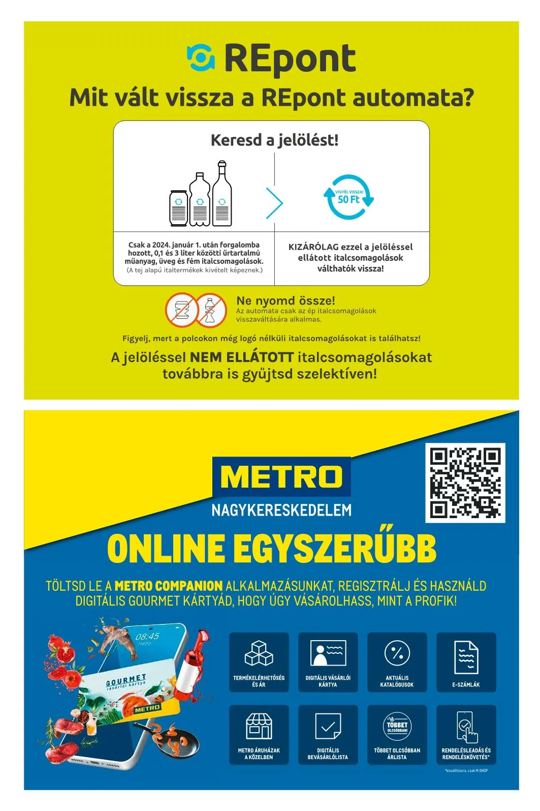 Metro akciós újság Élelmiszer 09.01–09.30 – 25. oldal