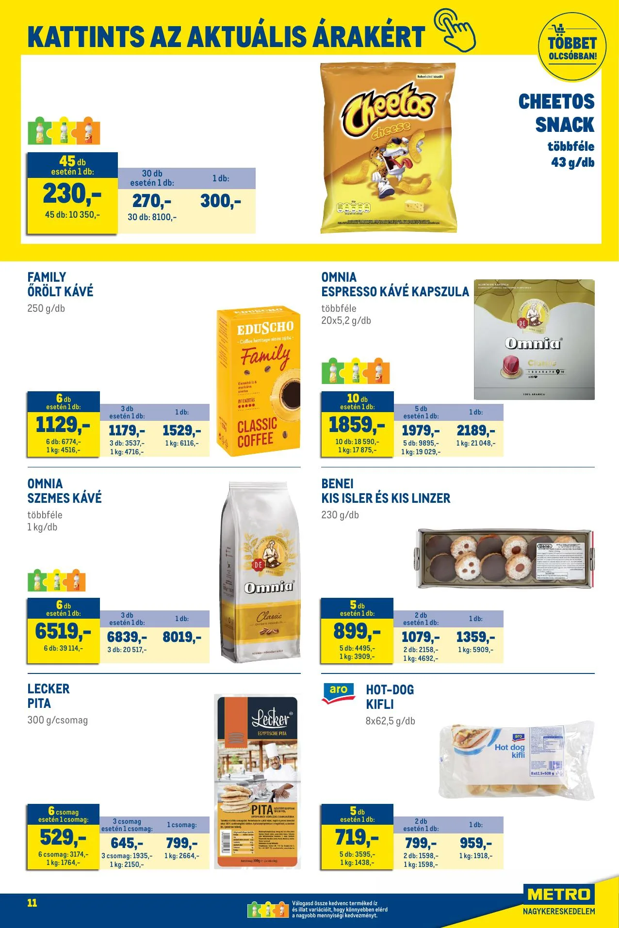 Metro akciós újság Élelmiszer 06.01–06.30 – 11. oldal