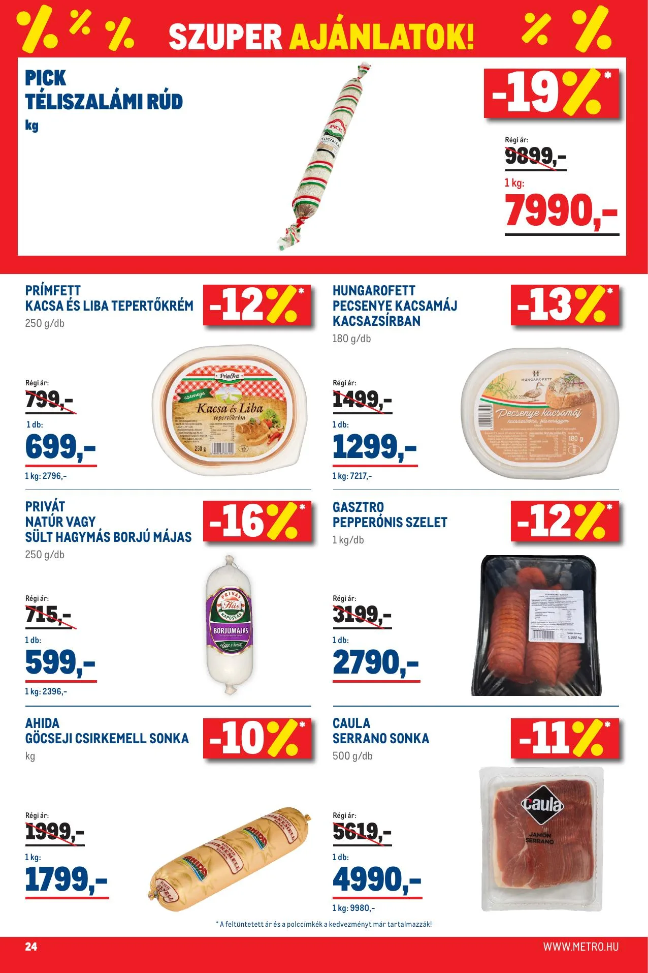 Metro akciós újság Élelmiszer 06.01–06.30 – 24. oldal
