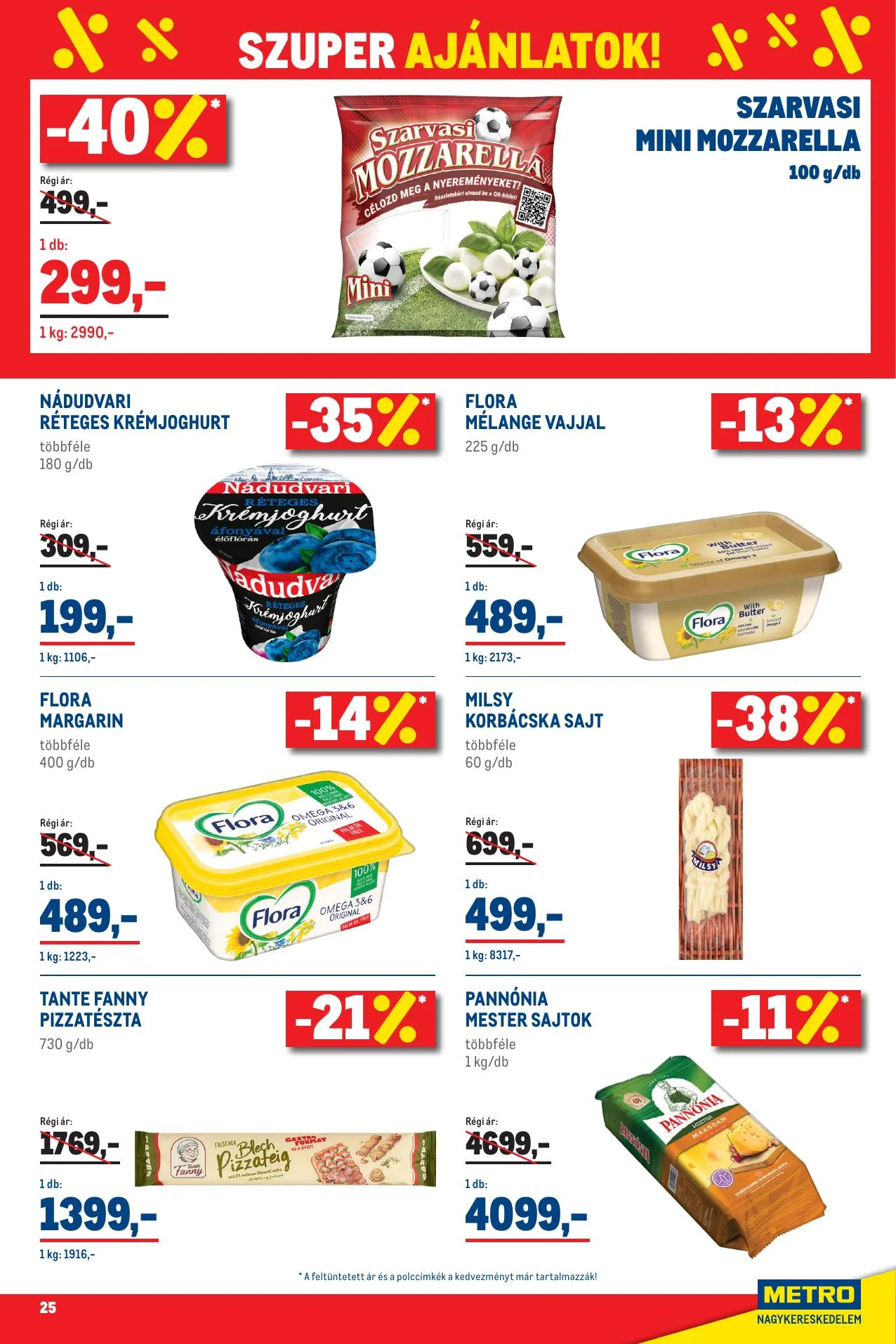 Metro akciós újság Élelmiszer 06.01–06.30 – 25. oldal