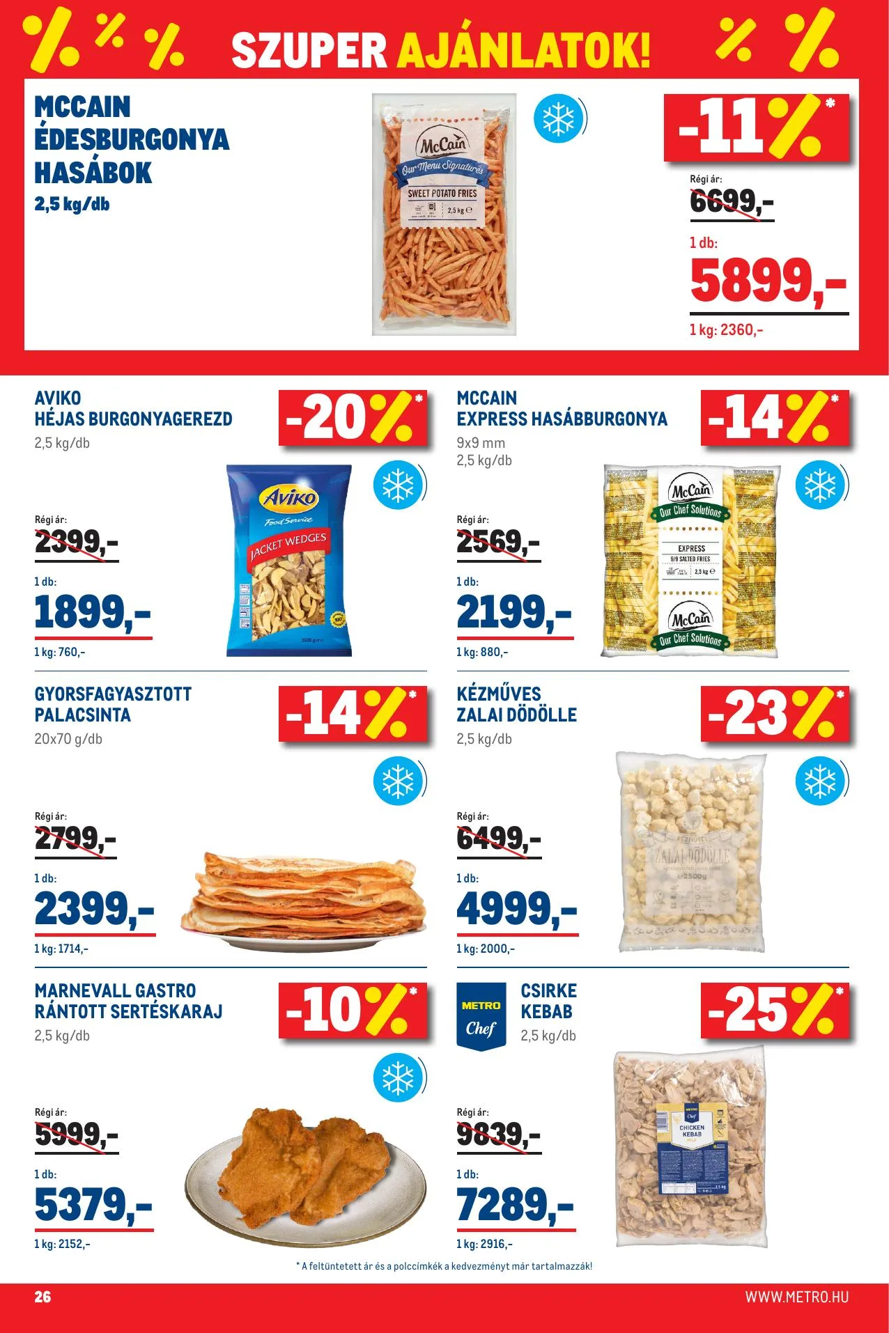 Metro akciós újság Élelmiszer 06.01–06.30 – 26. oldal