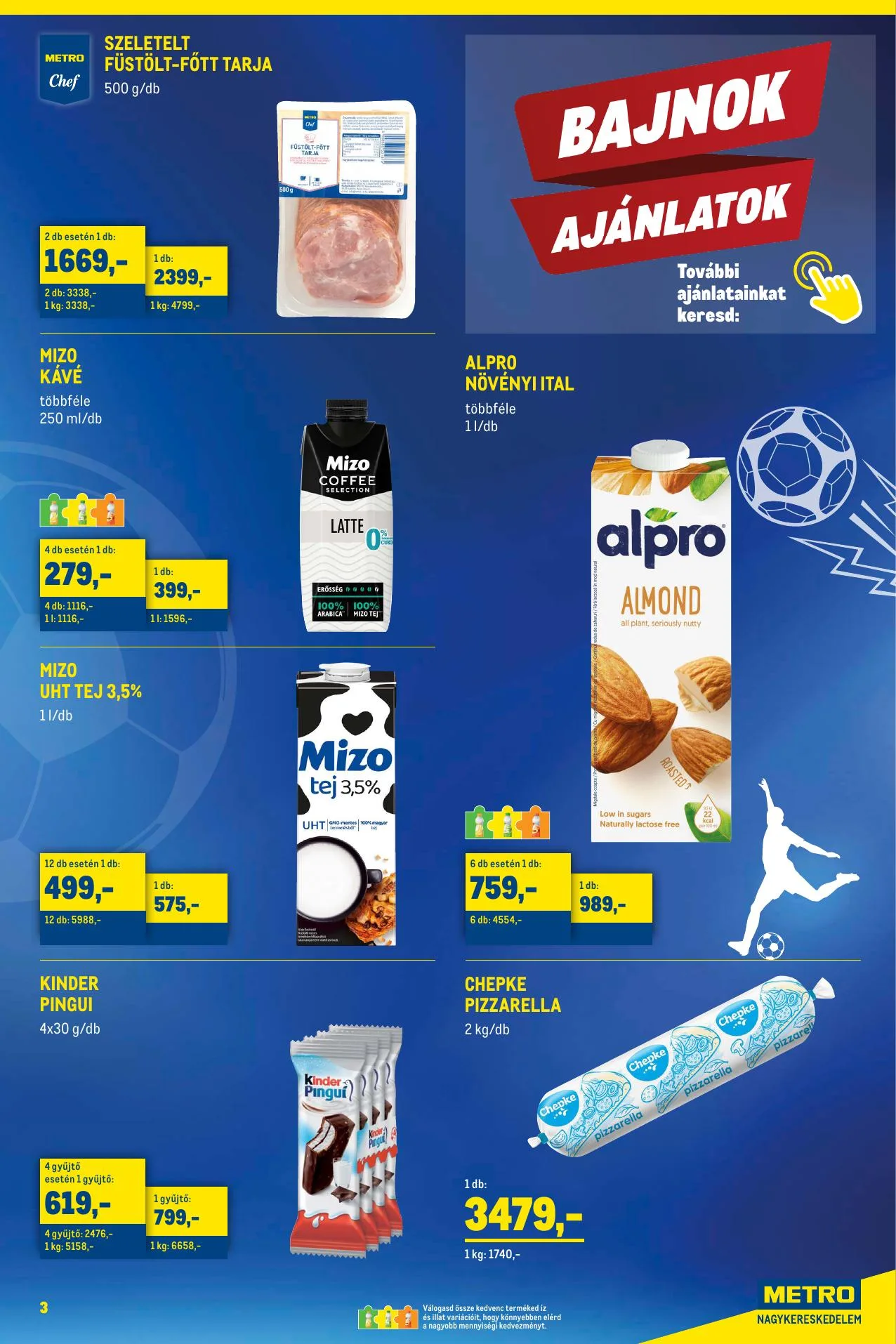 Metro akciós újság Élelmiszer 06.01–06.30 – 3. oldal