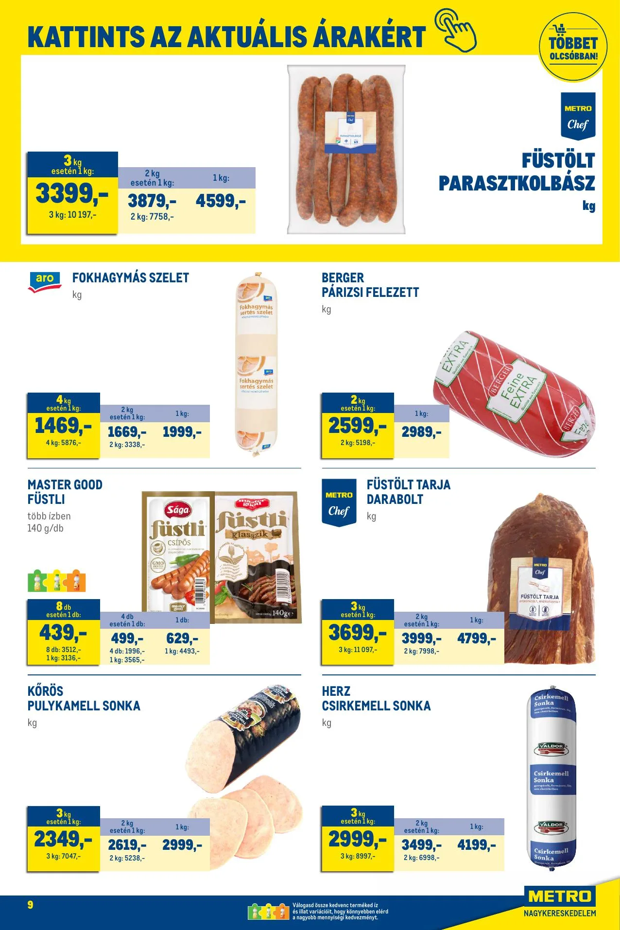 Metro akciós újság Élelmiszer 06.01–06.30 – 9. oldal