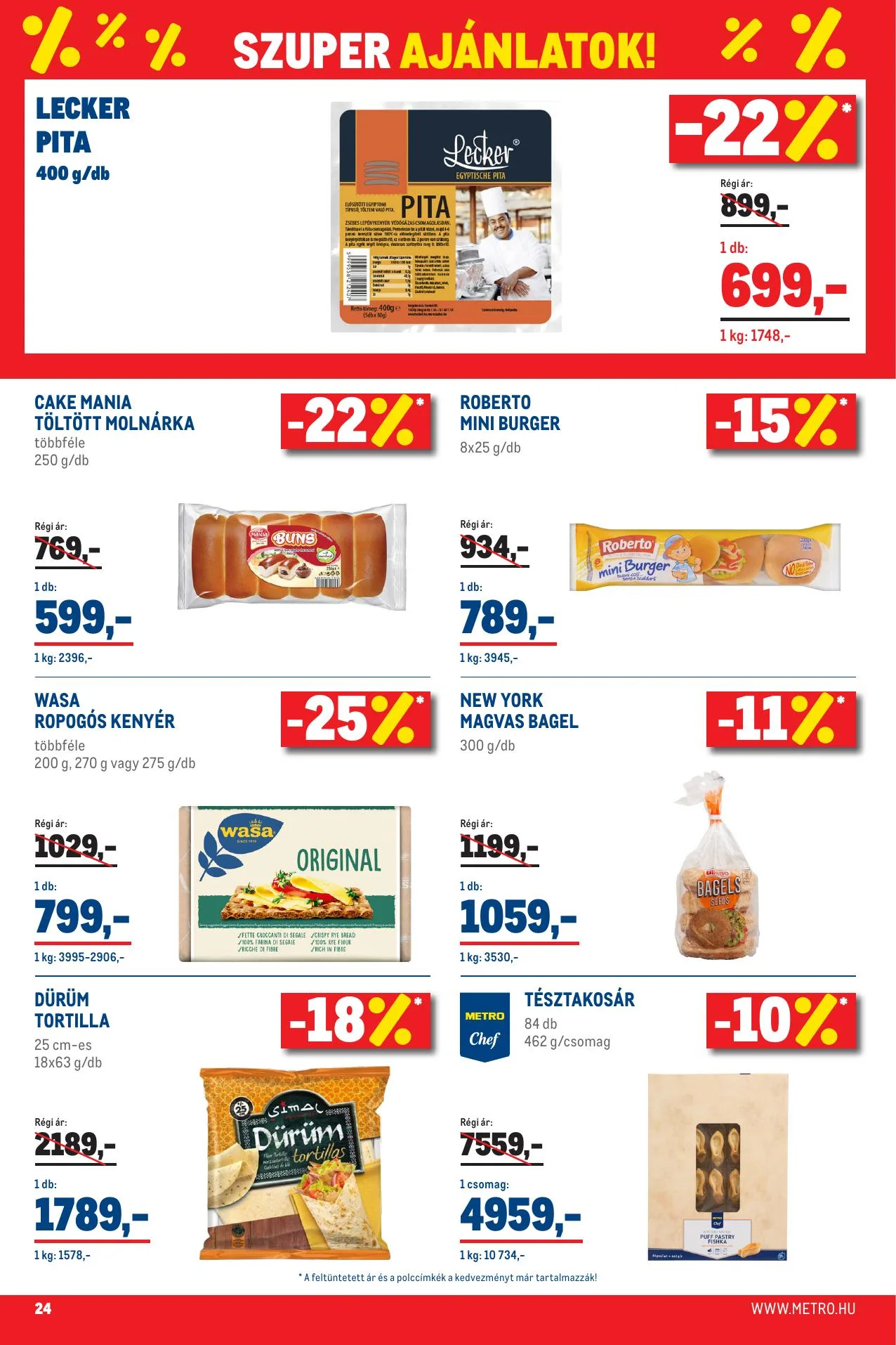 Metro akciós újság Élelmiszer 07.01–07.31 – 24. oldal