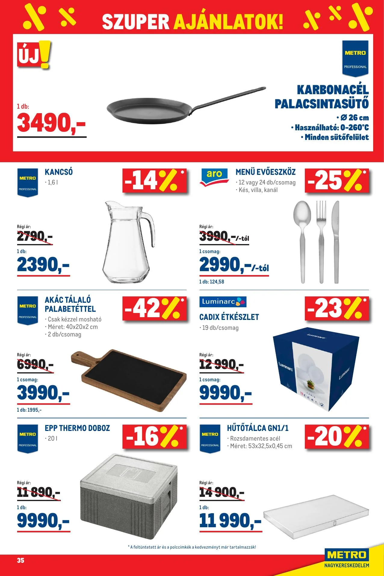 Metro akciós újság Élelmiszer 07.01–07.31 – 35. oldal