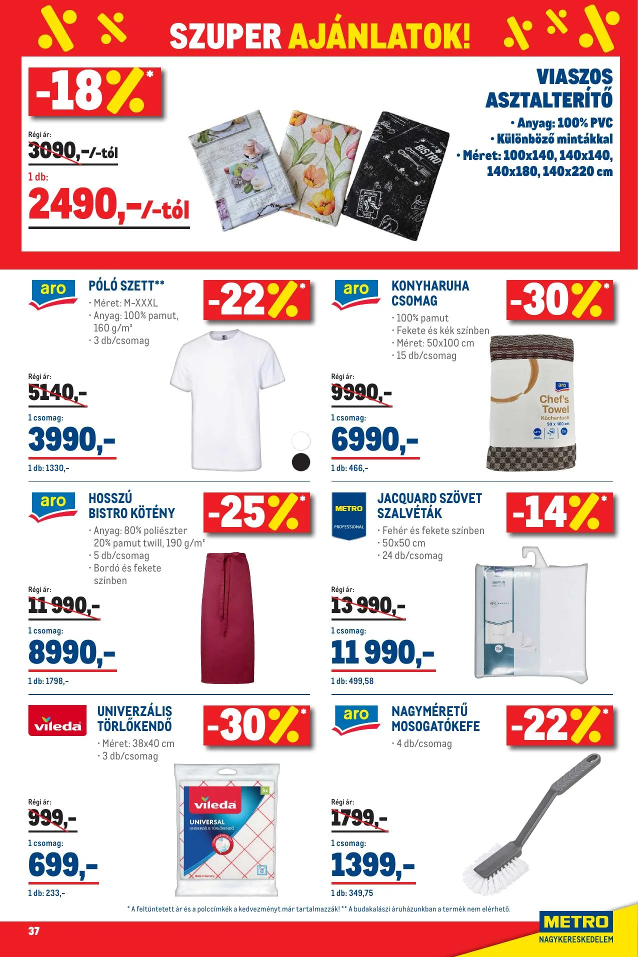 Metro akciós újság Élelmiszer 07.01–07.31 – 37. oldal
