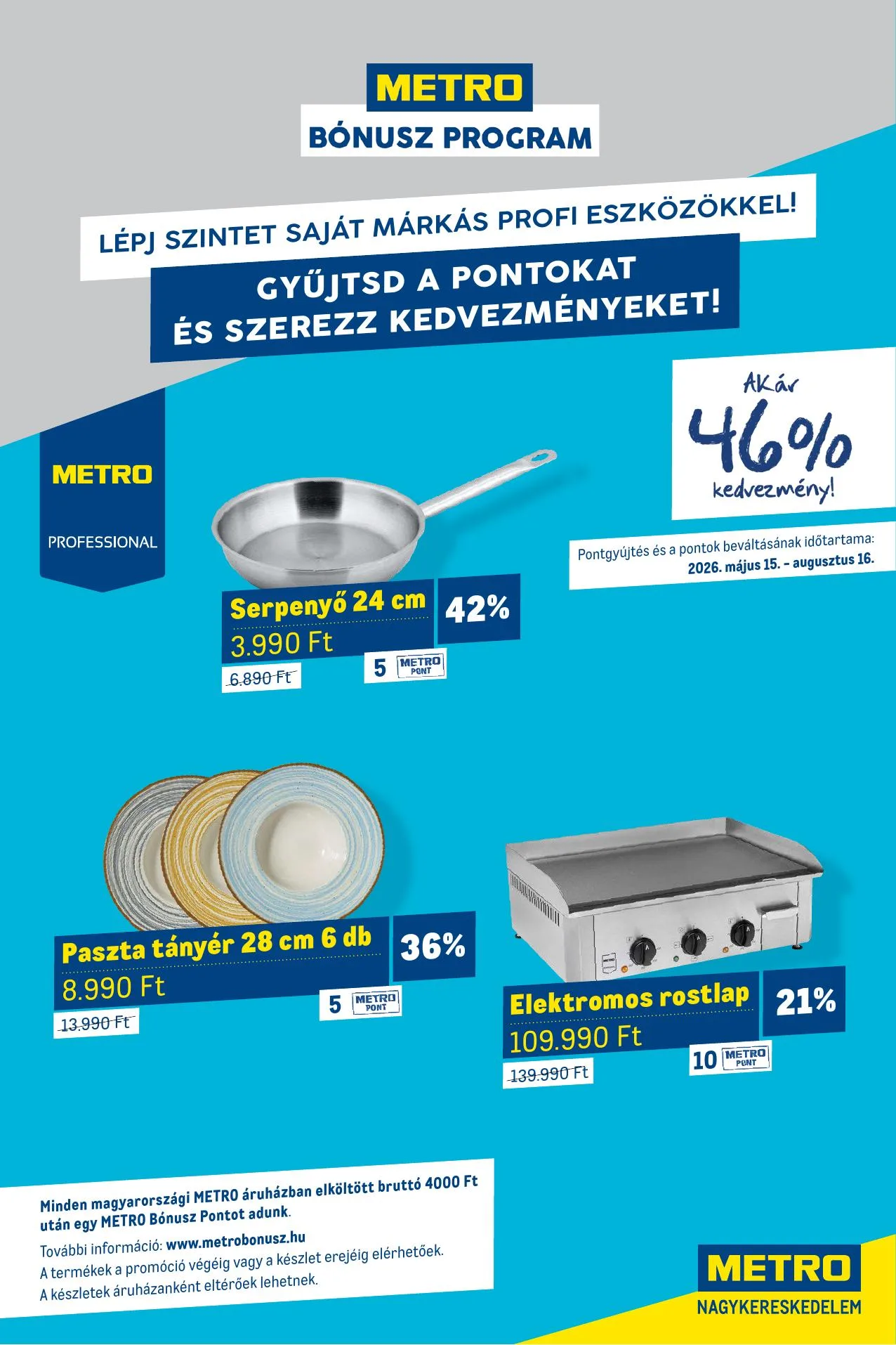 Metro akciós újság Élelmiszer 07.01–07.31 – 42. oldal