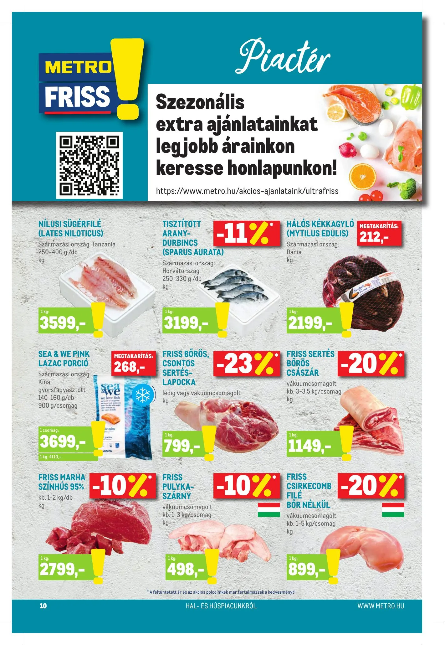 Metro akciós újság Elemiszer és Szezonalis 02.03–02.16 – 10. oldal