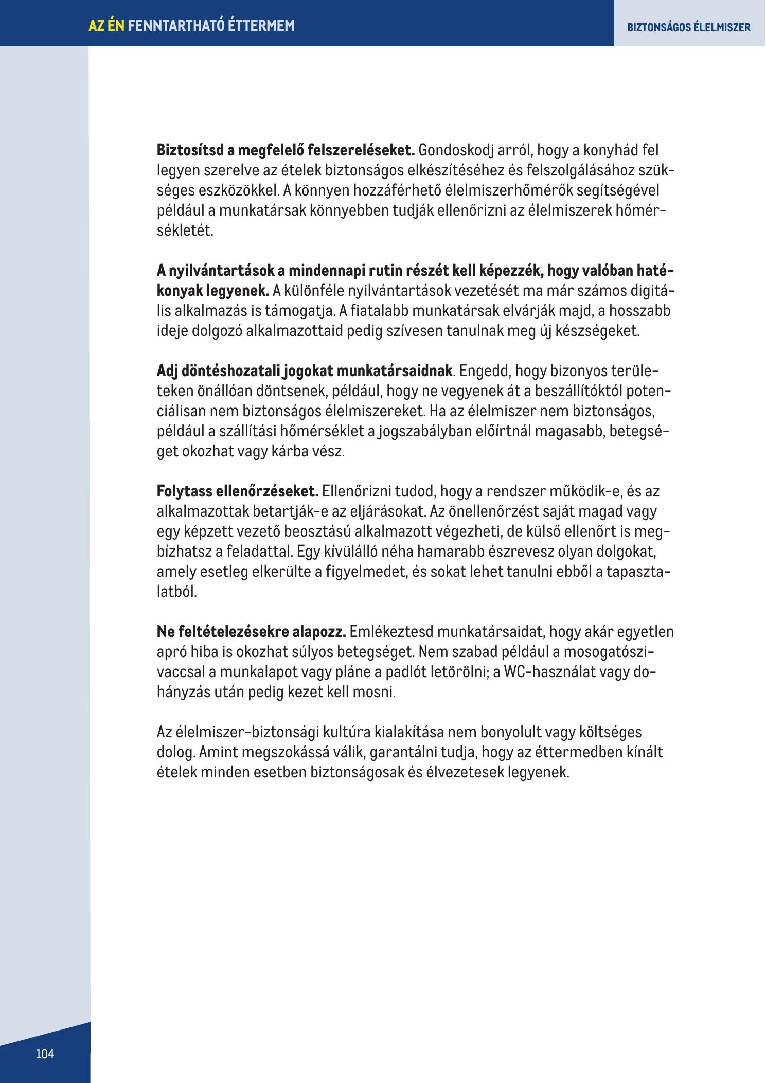 Metro akciós újság Fenntarthato Gasztronomia kezikony 09.18–09.18 – 104. oldal
