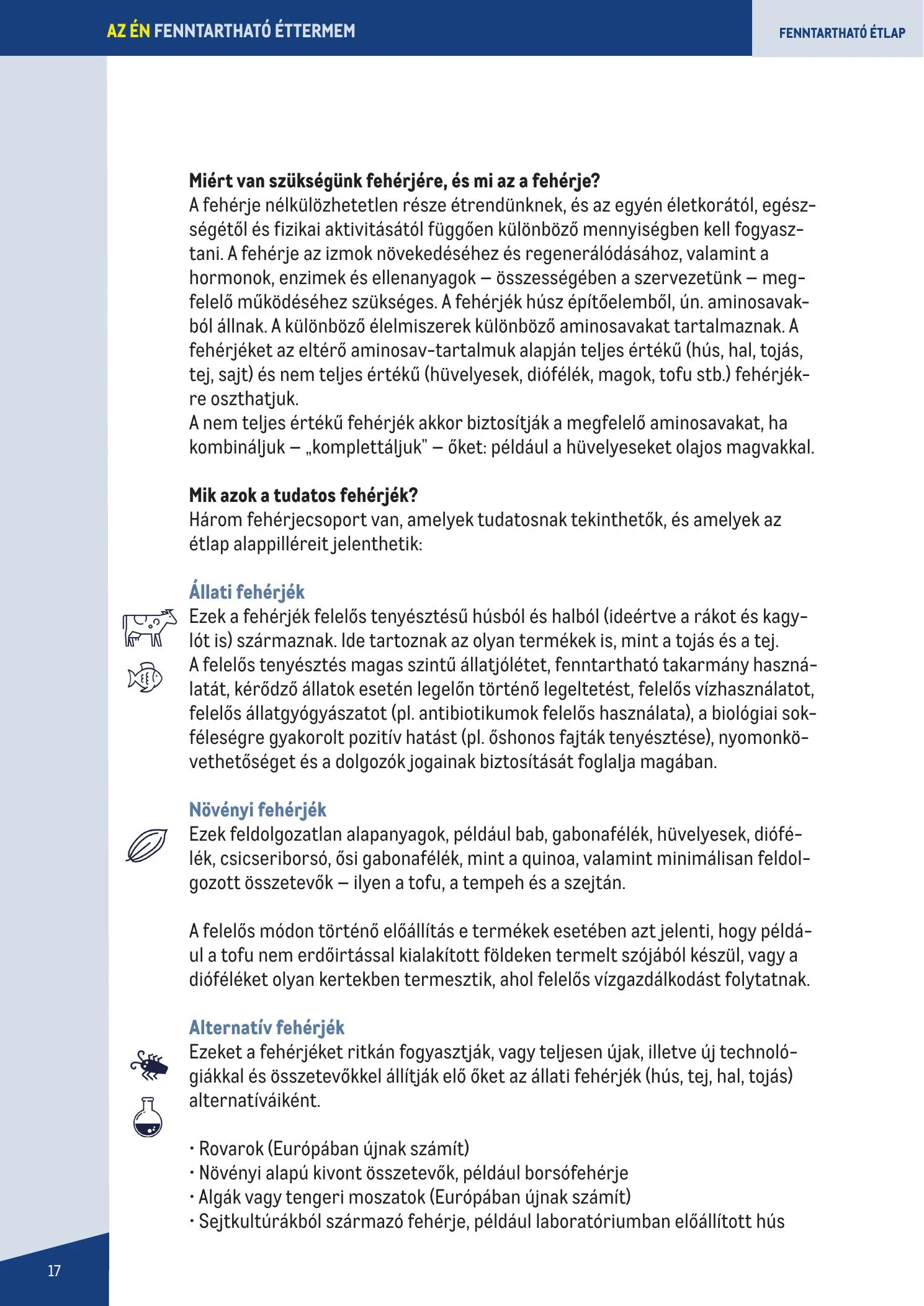 Metro akciós újság Fenntarthato Gasztronomia kezikony 09.18–09.18 – 17. oldal