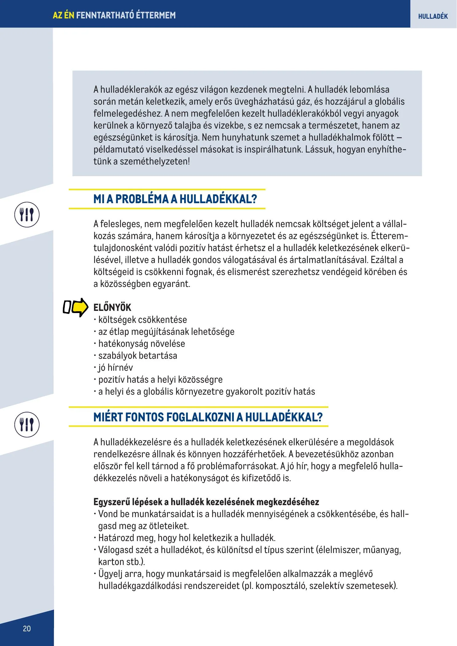 Metro akciós újság Fenntarthato Gasztronomia kezikony 09.18–09.18 – 20. oldal