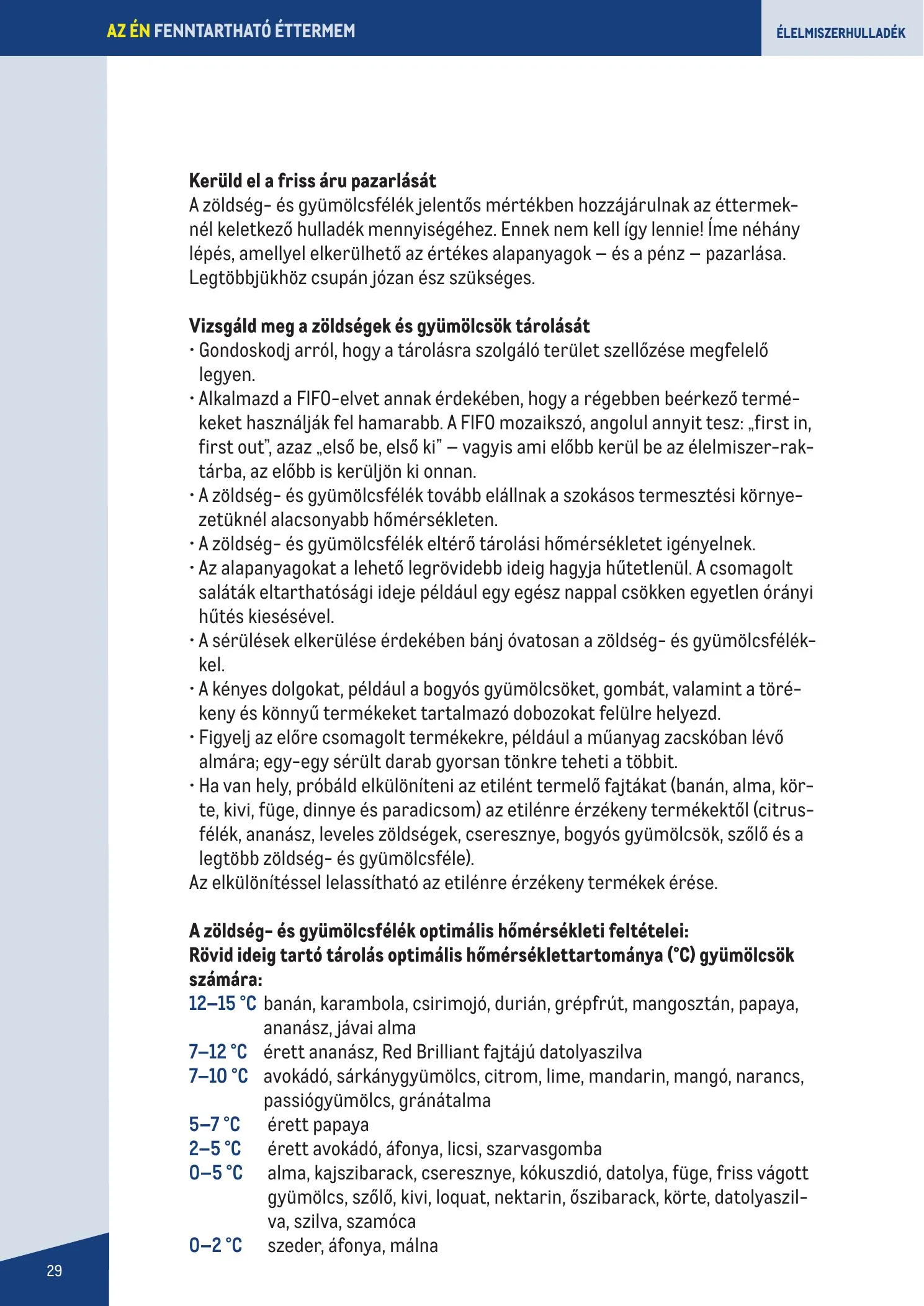 Metro akciós újság Fenntarthato Gasztronomia kezikony 09.18–09.18 – 29. oldal