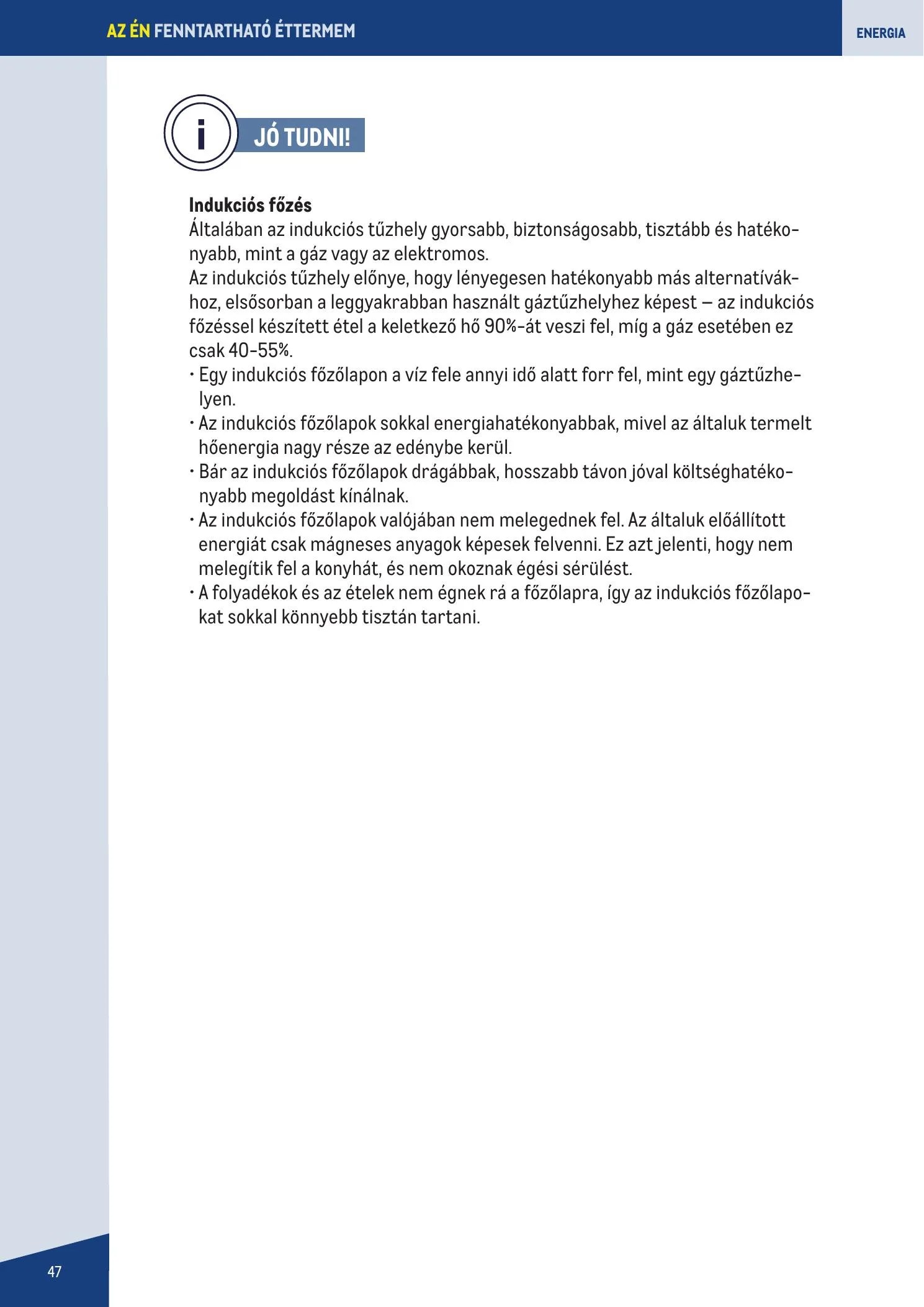 Metro akciós újság Fenntarthato Gasztronomia kezikony 09.18–09.18 – 47. oldal