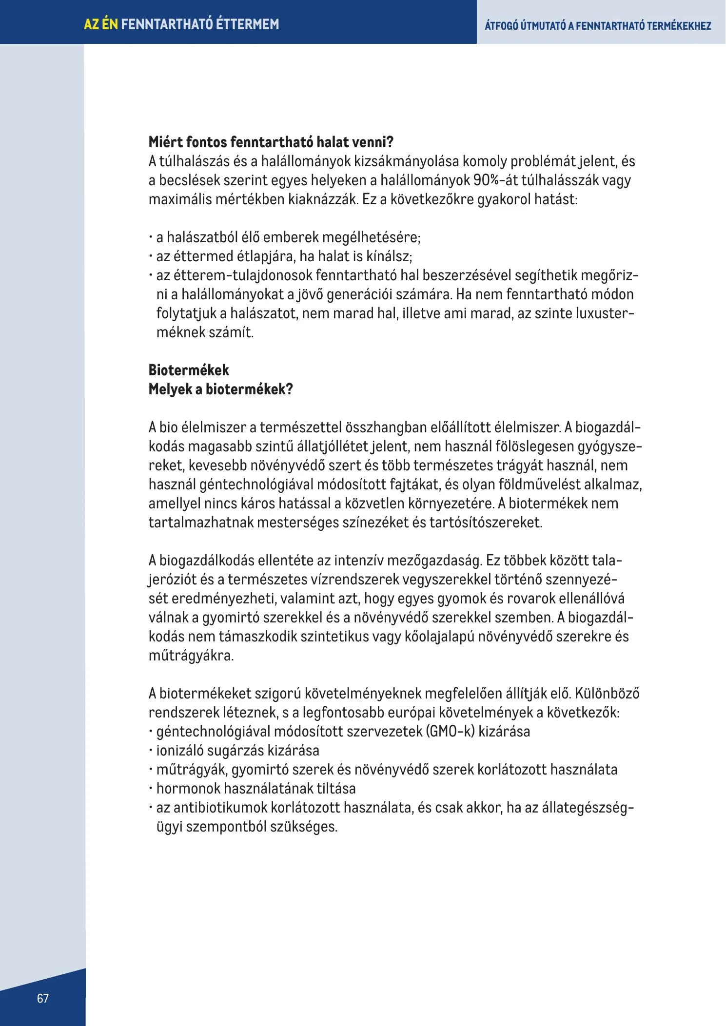 Metro akciós újság Fenntarthato Gasztronomia kezikony 09.18–09.18 – 67. oldal