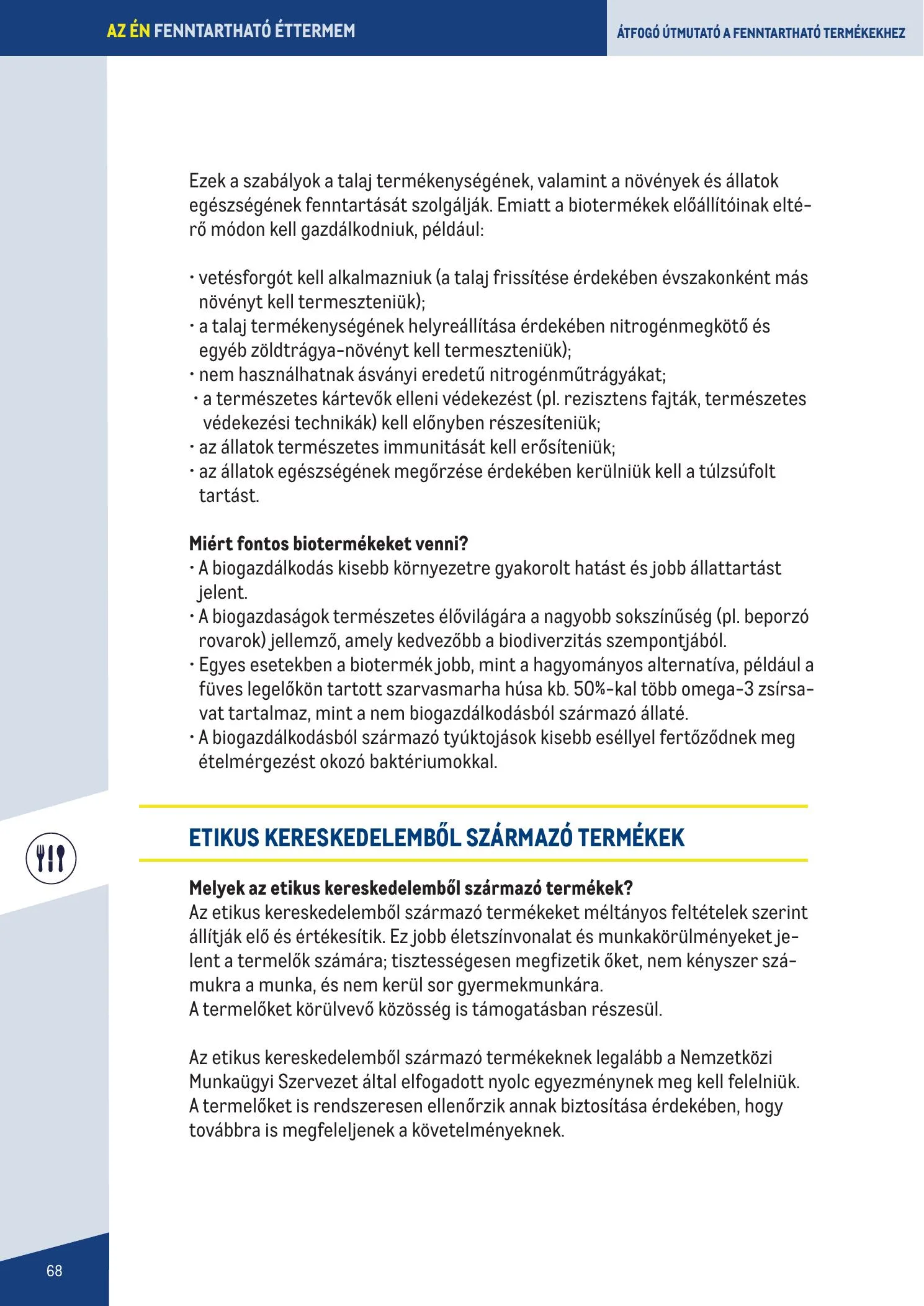 Metro akciós újság Fenntarthato Gasztronomia kezikony 09.18–09.18 – 68. oldal