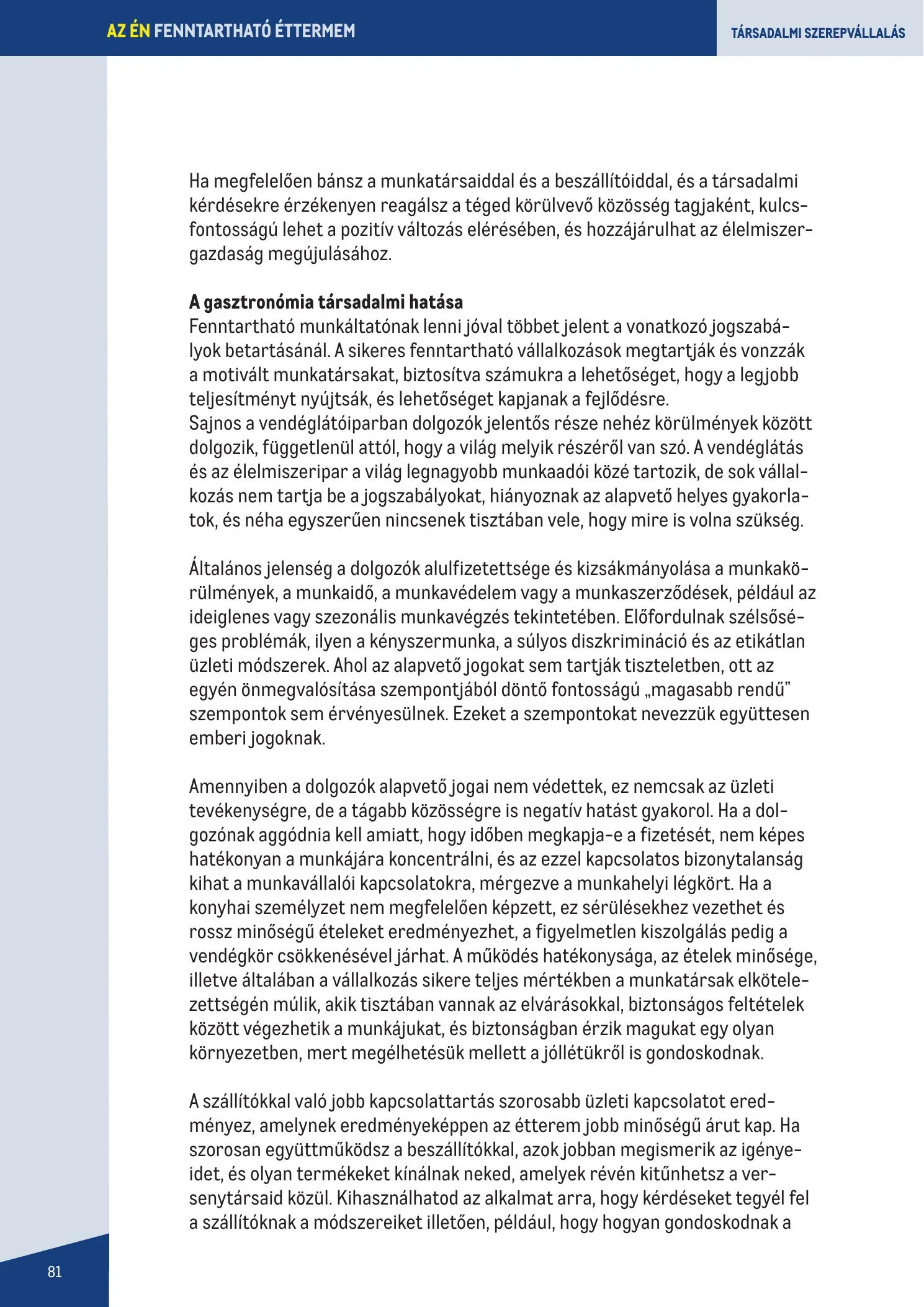 Metro akciós újság Fenntarthato Gasztronomia kezikony 09.18–09.18 – 81. oldal
