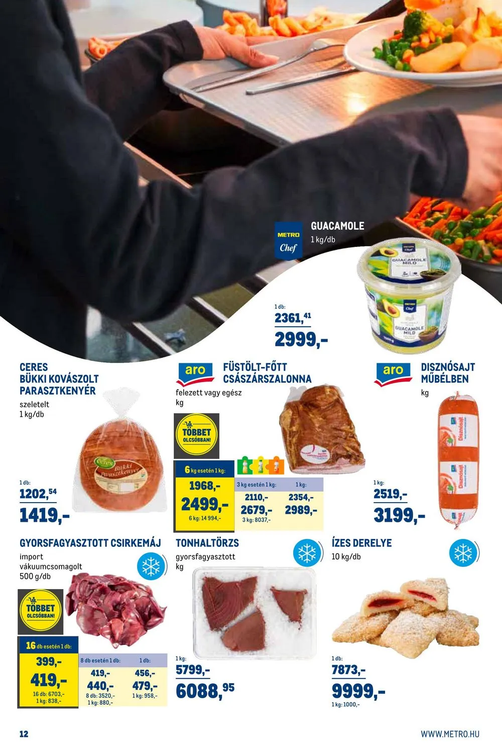 Metro akciós újság Gasztro 01.02–01.31 – 12. oldal