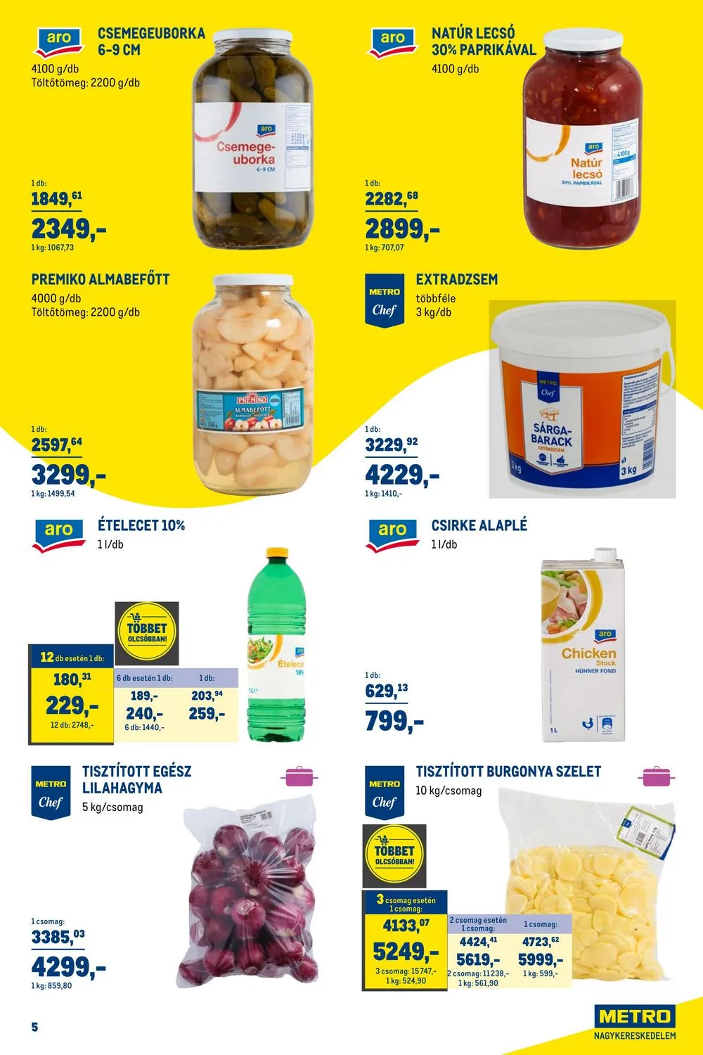 Metro akciós újság Gasztro 01.02–01.31 – 5. oldal