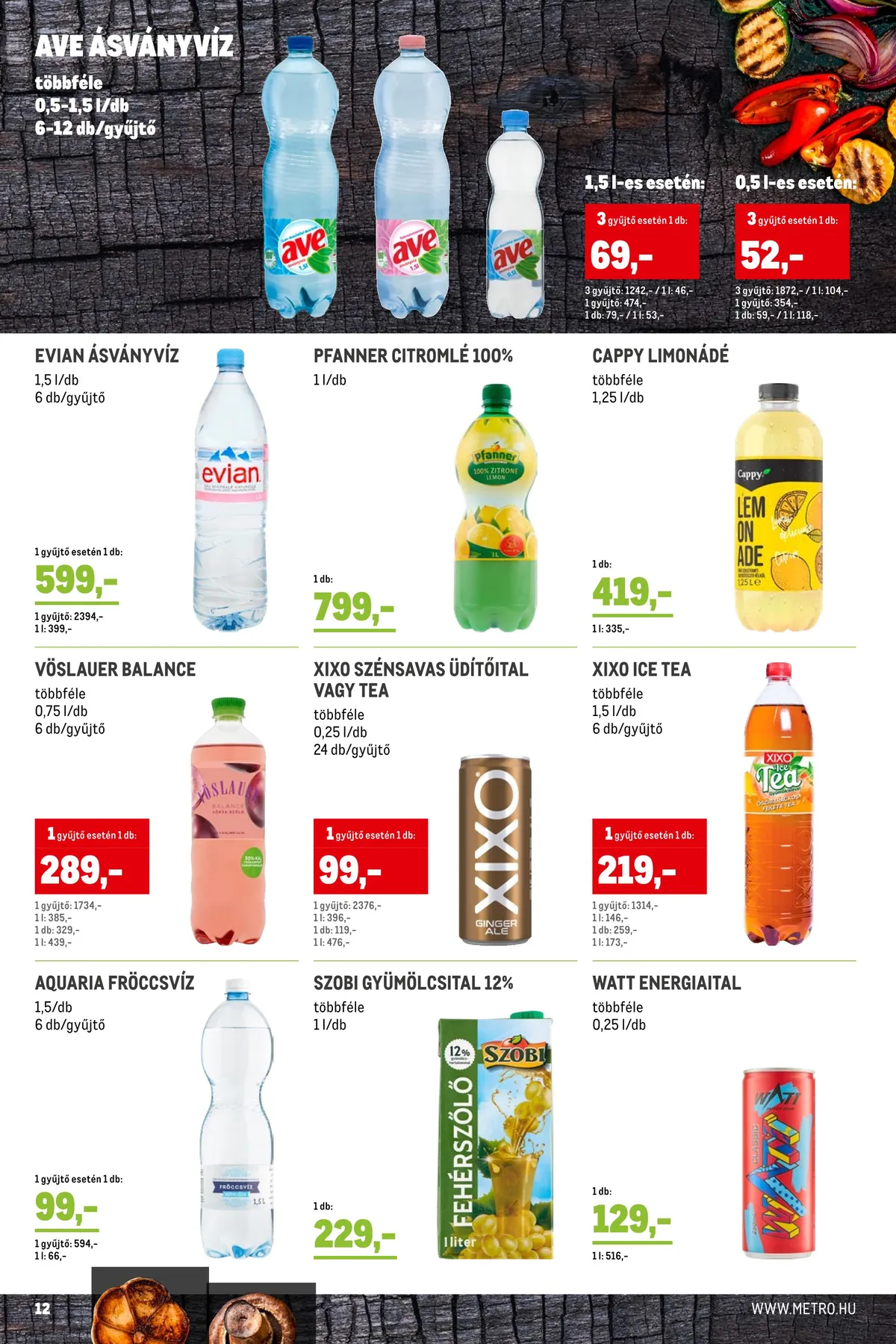 Metro akciós újság Grill 06.29–07.26 – 12. oldal