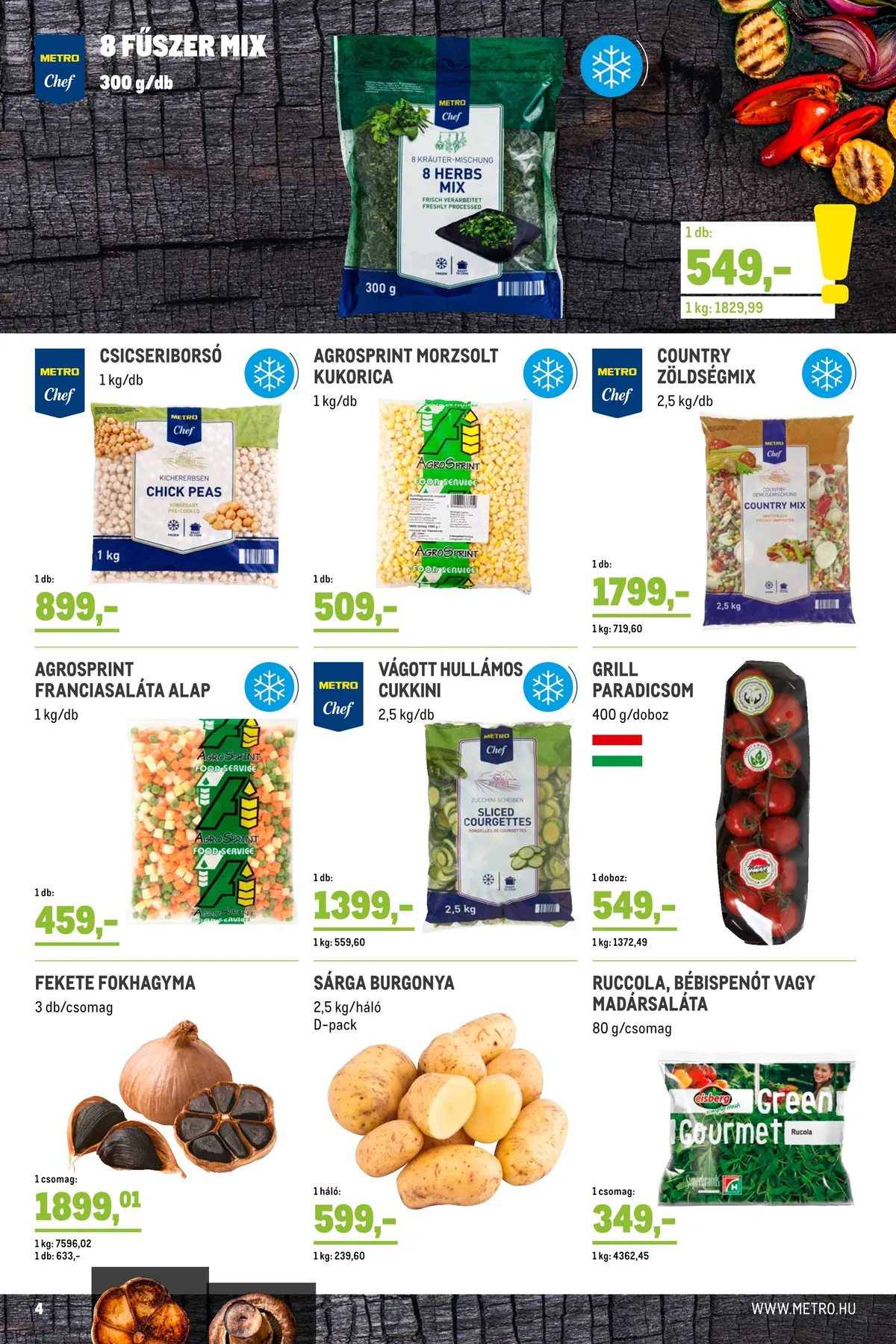 Metro akciós újság Grill 06.29–07.26 – 4. oldal