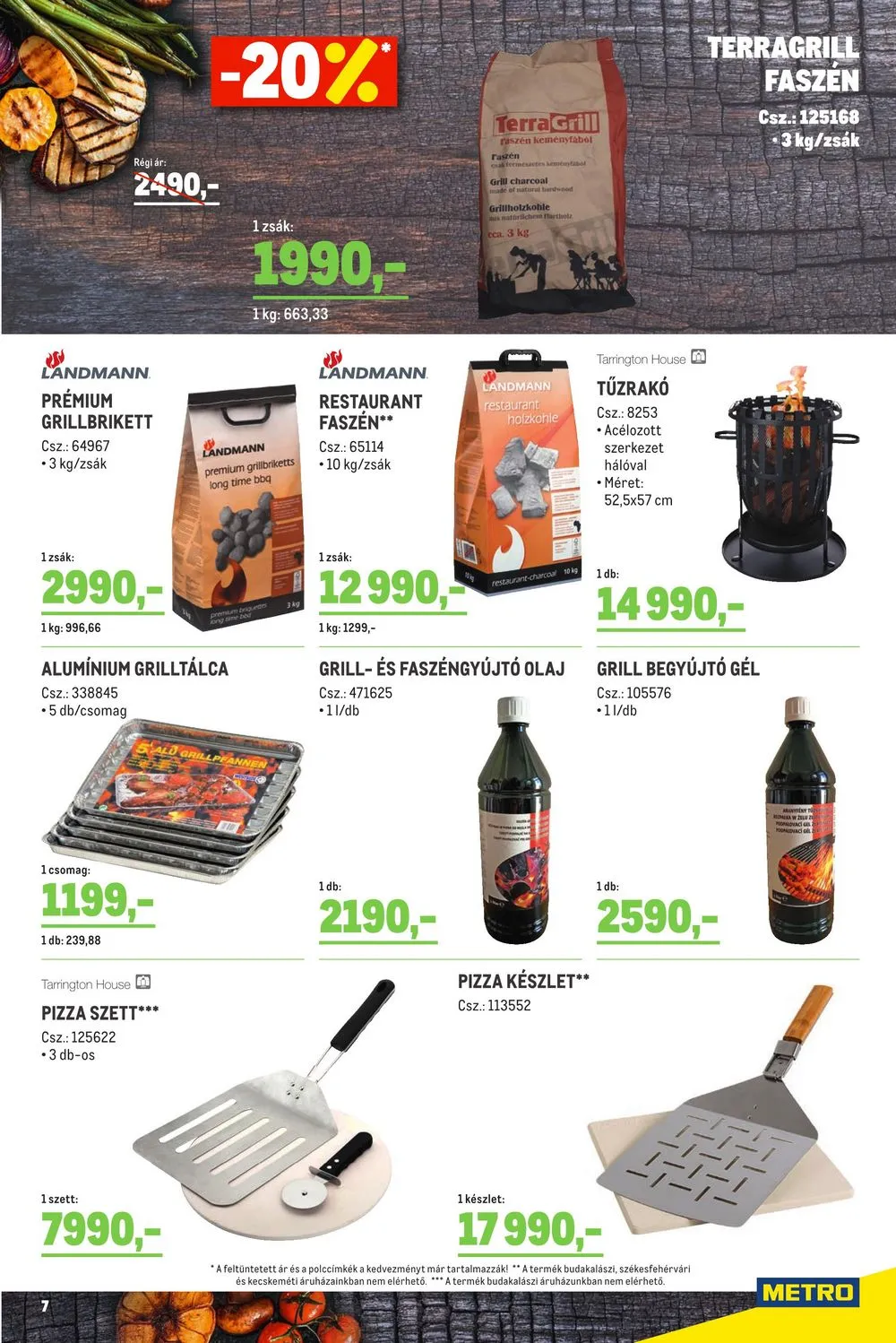 Metro akciós újság Grill 04.19–05.30 – 7. oldal