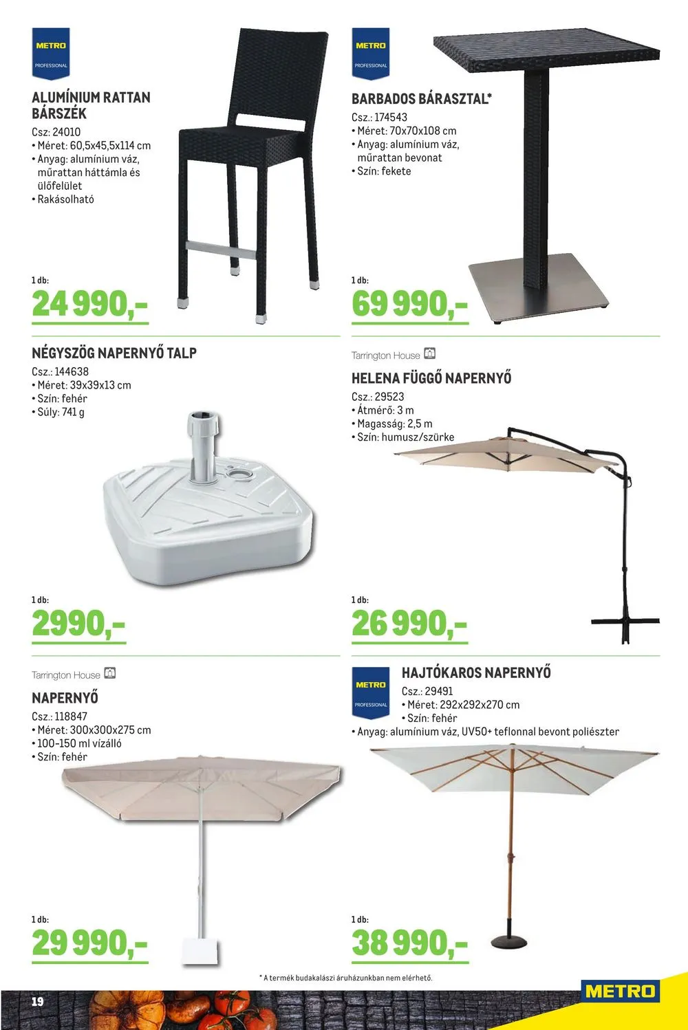 Metro akciós újság Grill 05.17–06.13 – 19. oldal