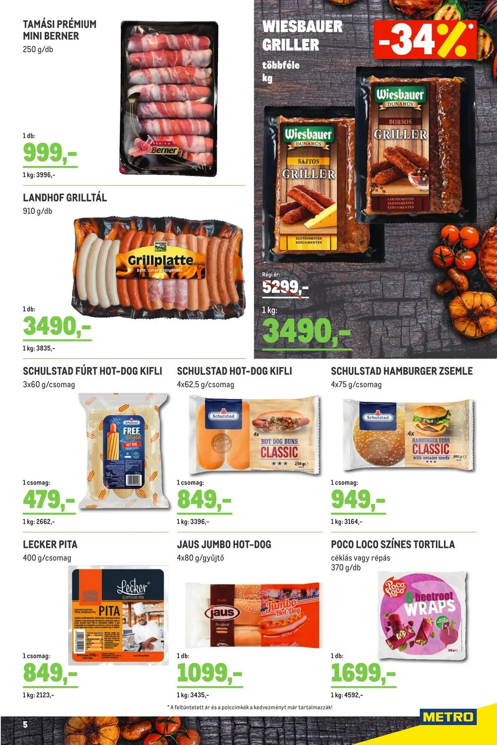 Metro akciós újság Grill 05.17–06.13 – 5. oldal