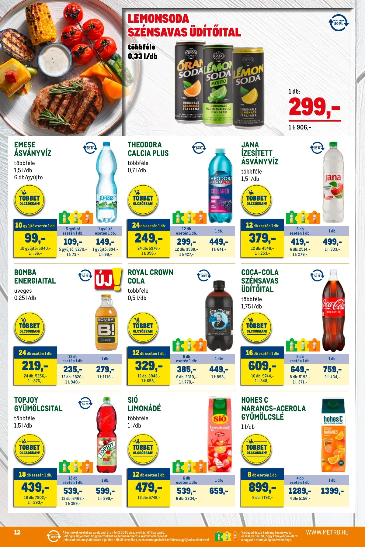 Metro akciós újság Grill 05.02–05.31 – 12. oldal