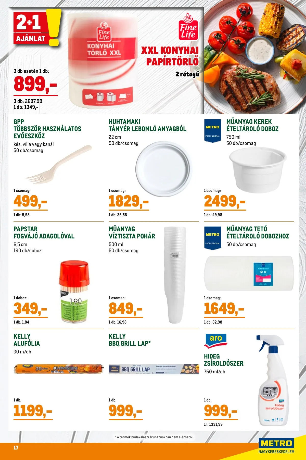 Metro akciós újság Grill 05.02–05.31 – 17. oldal