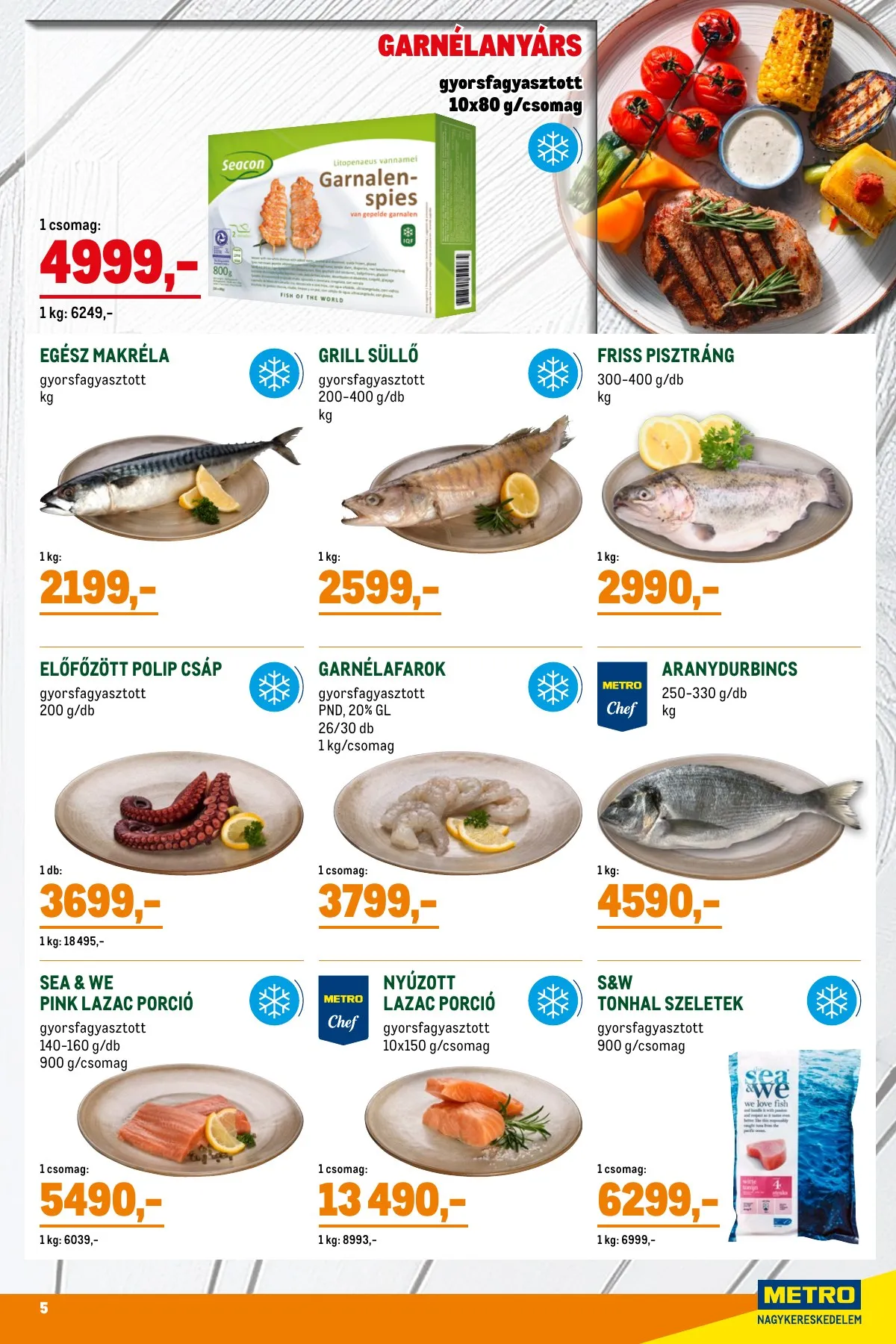 Metro akciós újság Grill 05.02–05.31 – 5. oldal