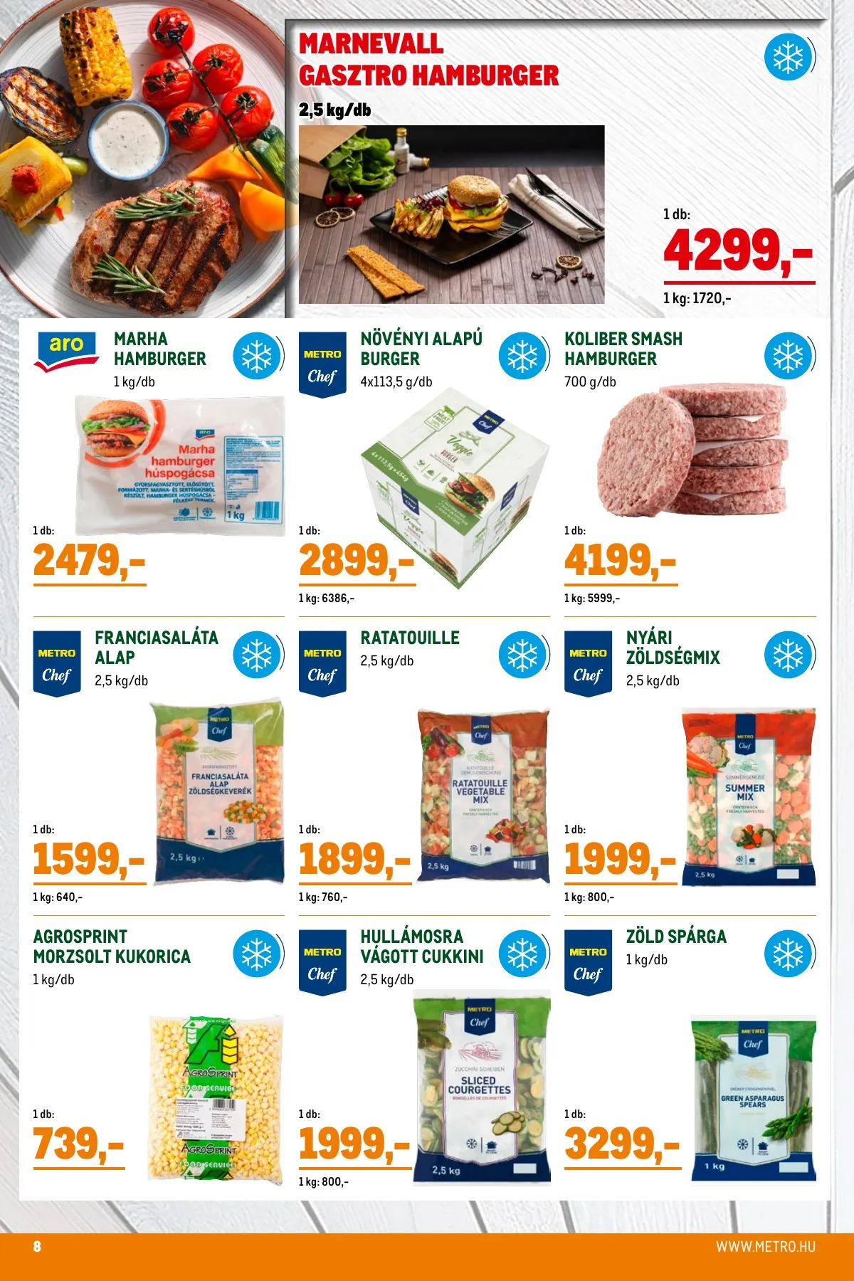 Metro akciós újság Grill 05.02–05.31 – 8. oldal