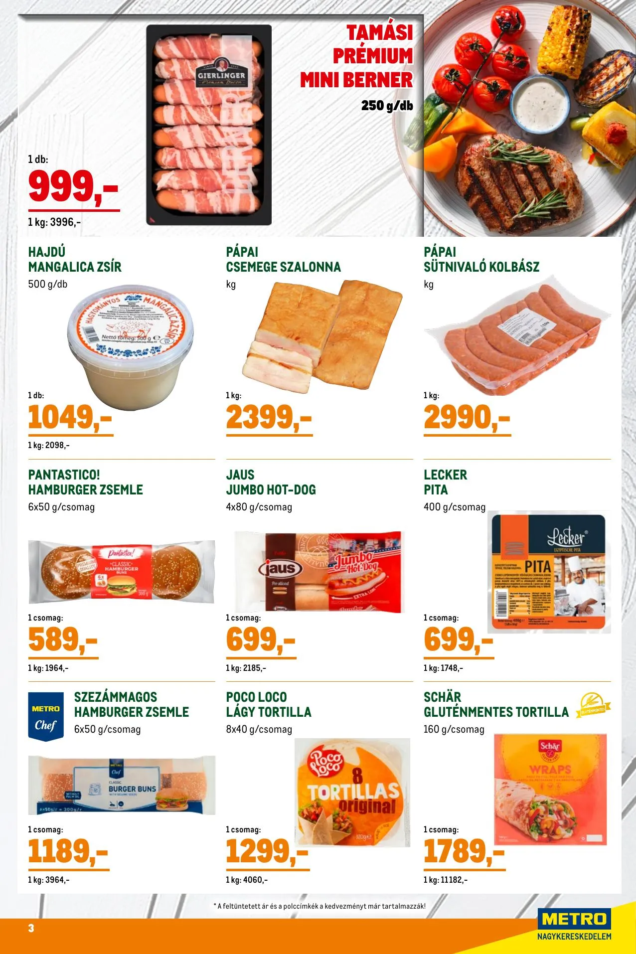 Metro akciós újság Grillszezon 04.07–04.30 – 3. oldal