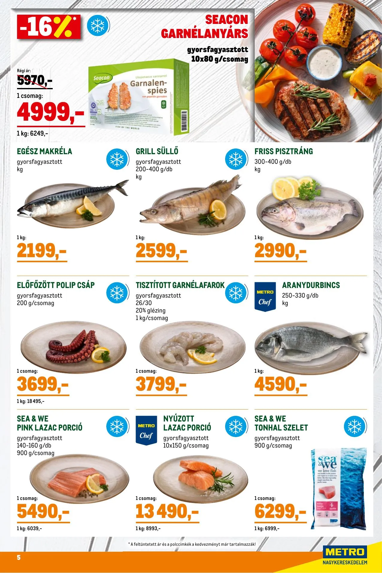 Metro akciós újság Grillszezon 04.07–04.30 – 5. oldal