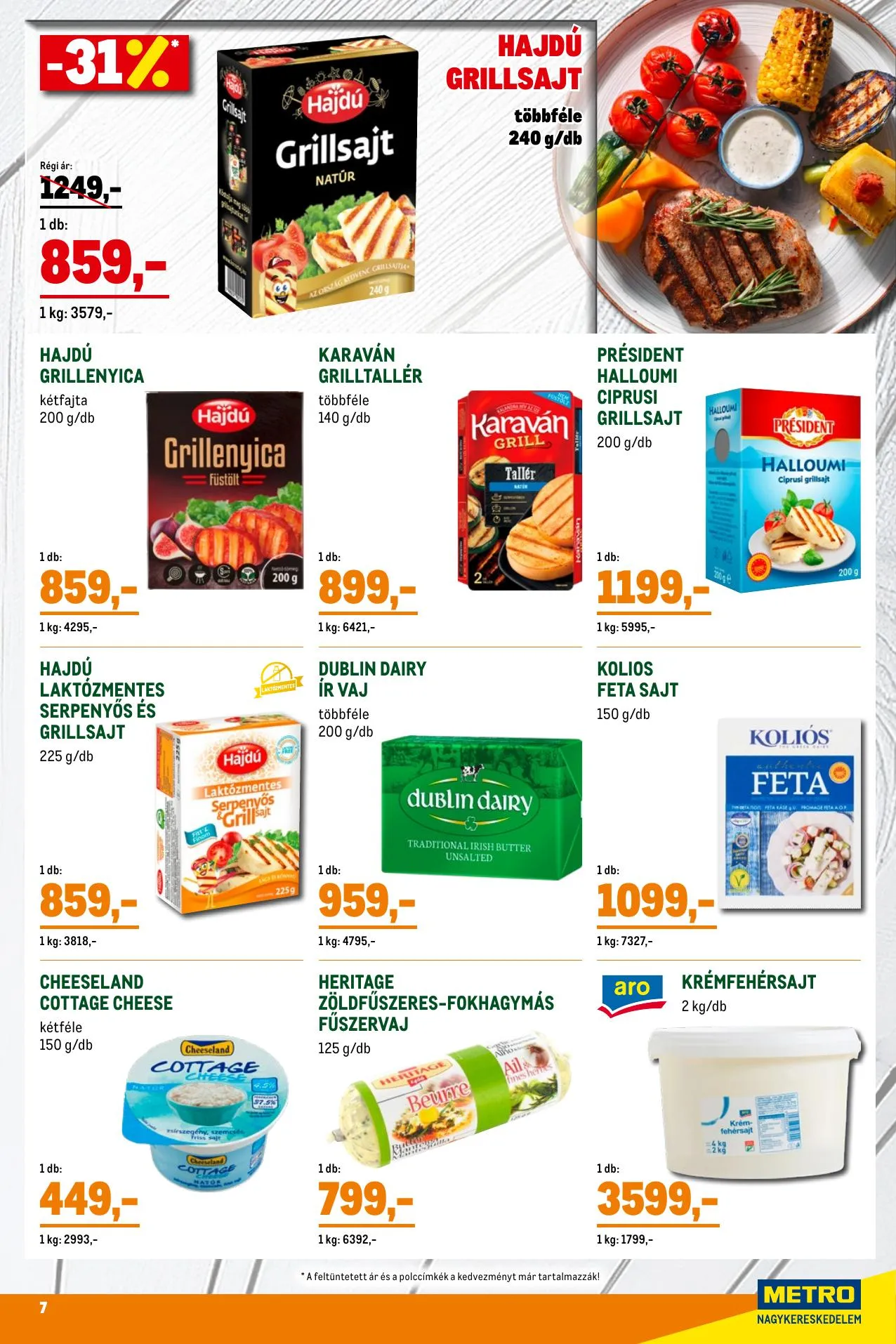 Metro akciós újság Grillszezon 04.07–04.30 – 7. oldal