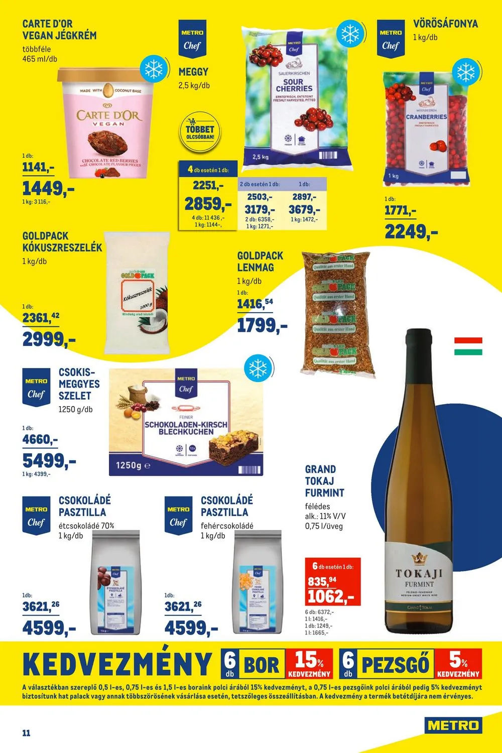 Metro akciós újság Horeca 02.01–02.28 – 11. oldal