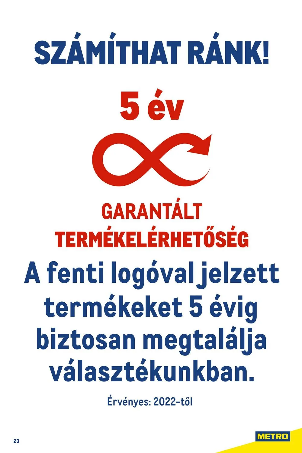 Metro akciós újság Horeca 02.01–02.28 – 23. oldal