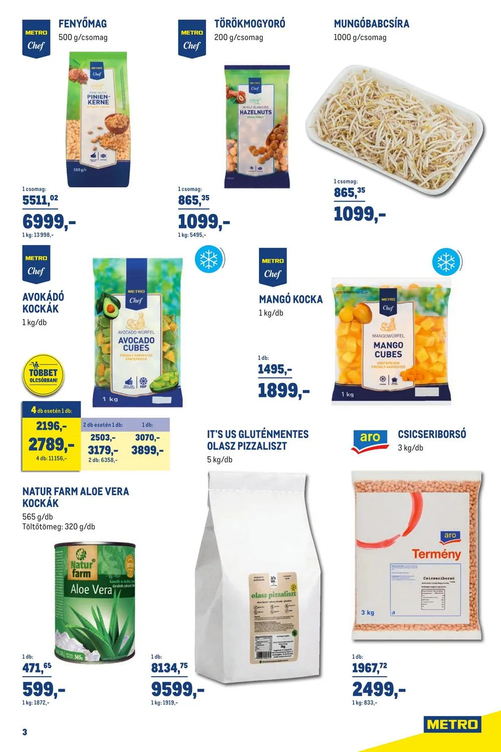 Metro akciós újság Horeca 02.01–02.28 – 3. oldal