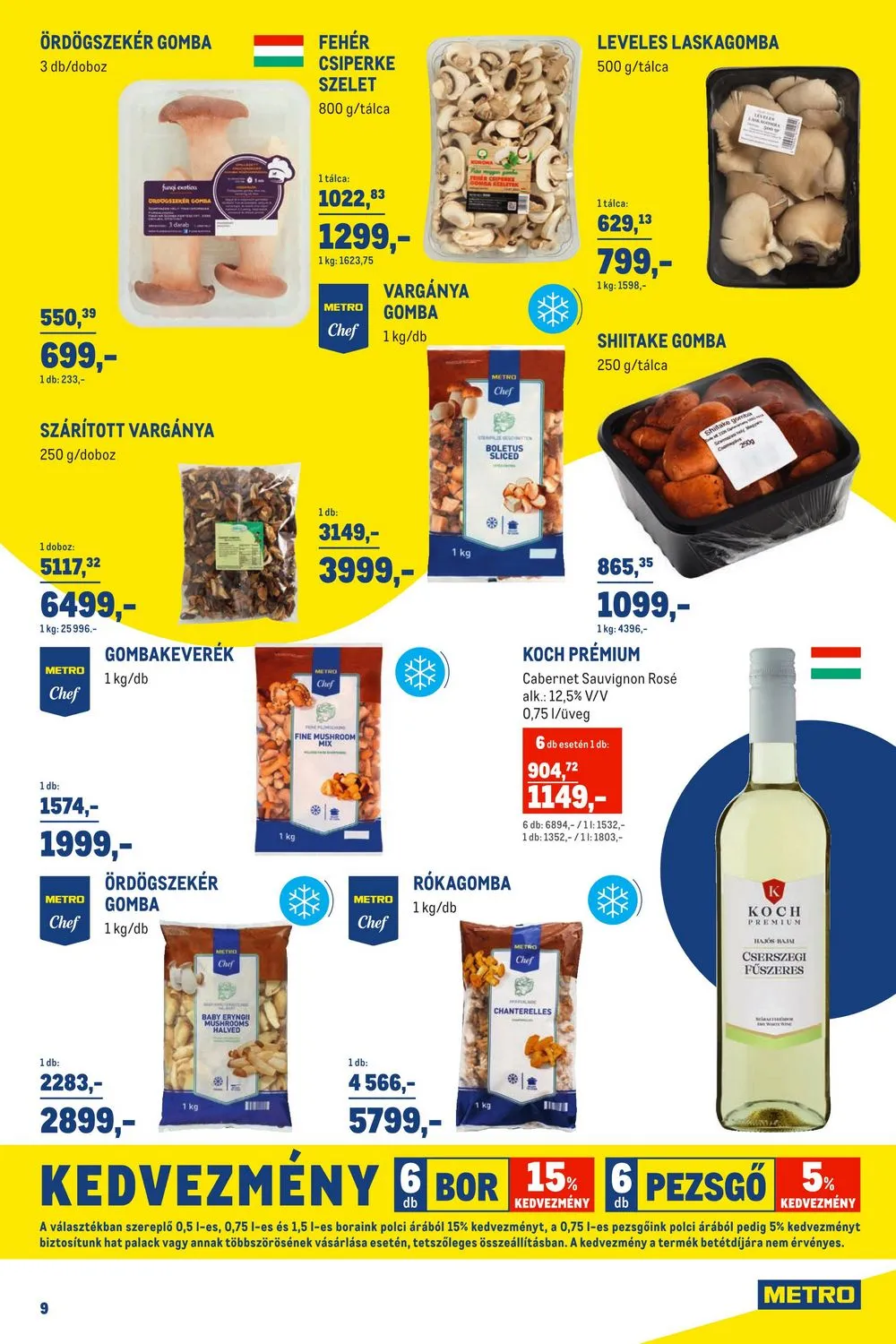 Metro akciós újság Horeca 02.01–02.28 – 9. oldal