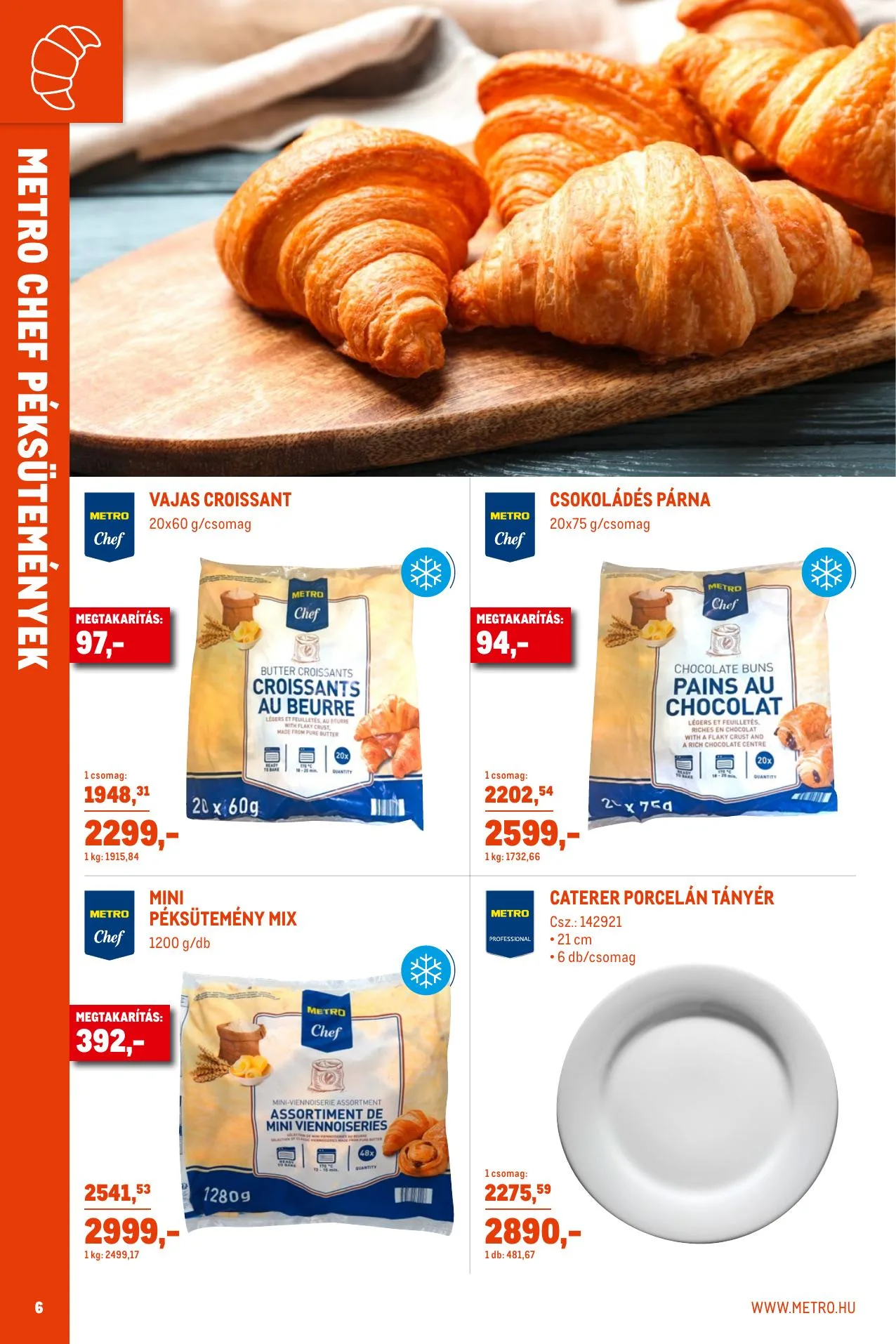 Metro akciós újság Horeca Desszert katalógus 05.19–06.15 – 6. oldal