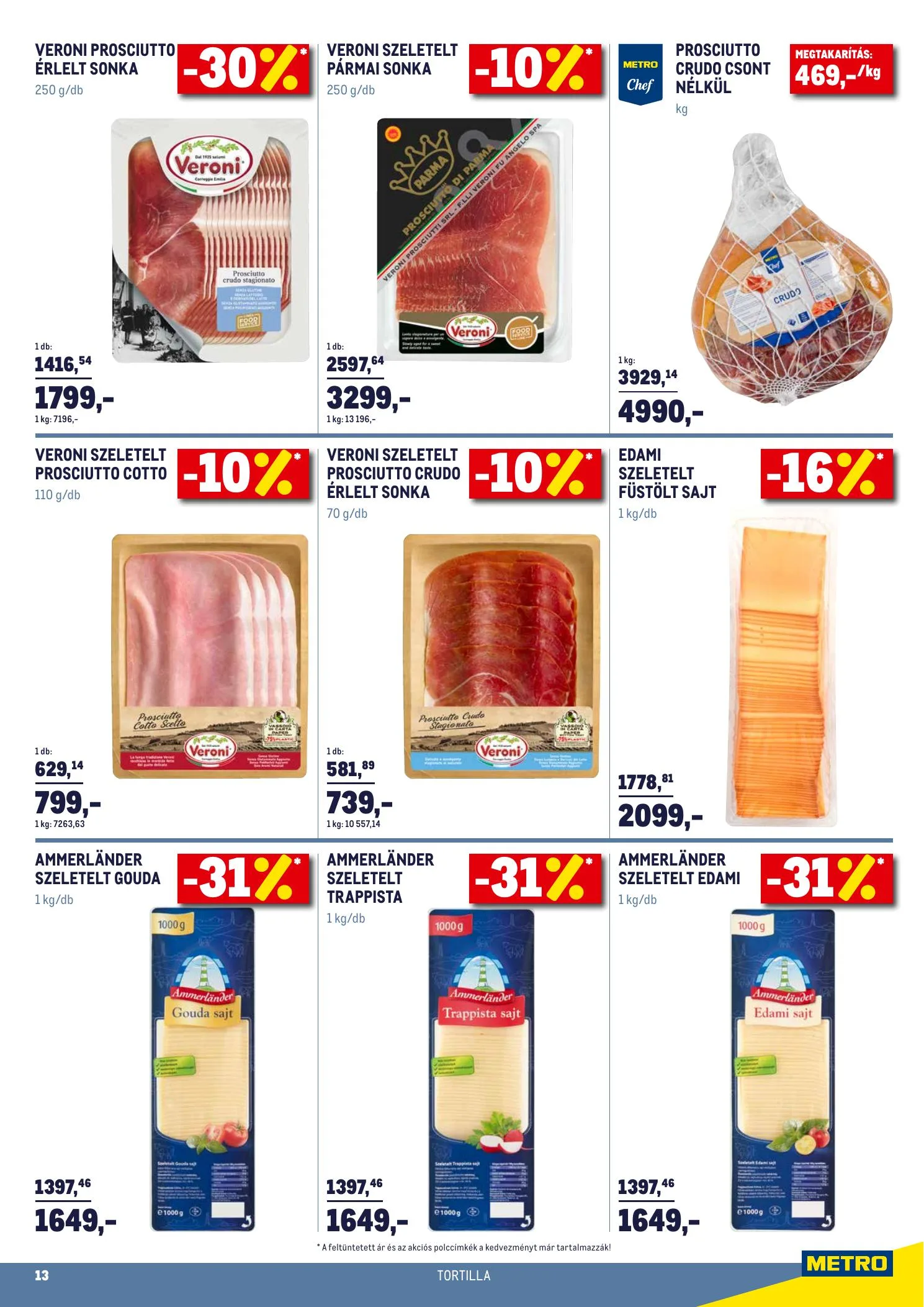 Metro akciós újság Horeca Extra 02.17–03.16 – 13. oldal