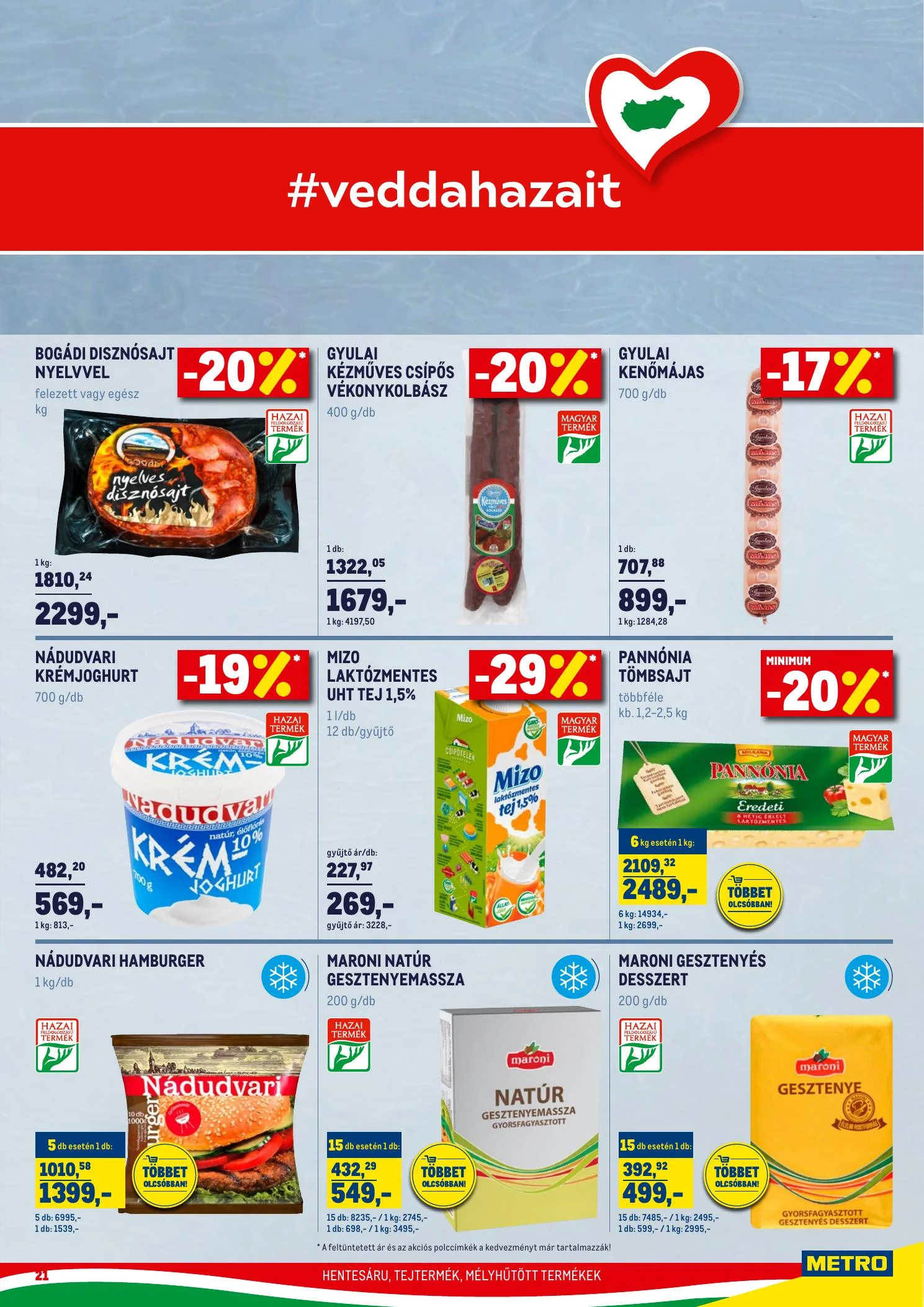 Metro akciós újság Horeca Extra 02.17–03.16 – 21. oldal